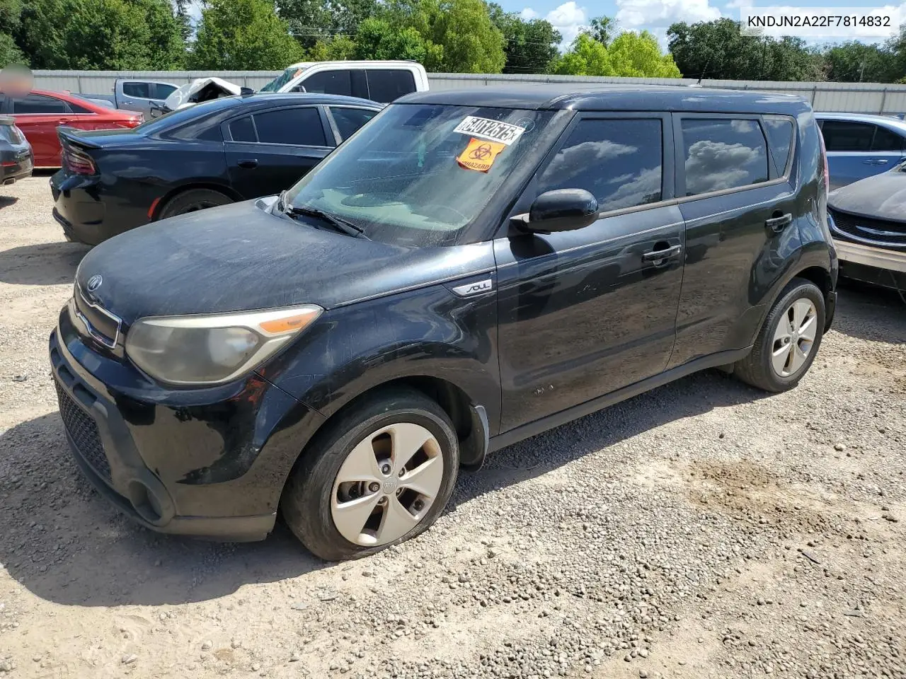 2015 Kia Soul VIN: KNDJN2A22F7814832 Lot: 64012675