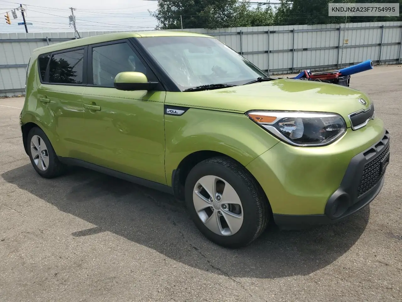 2015 Kia Soul VIN: KNDJN2A23F7754995 Lot: 64981285