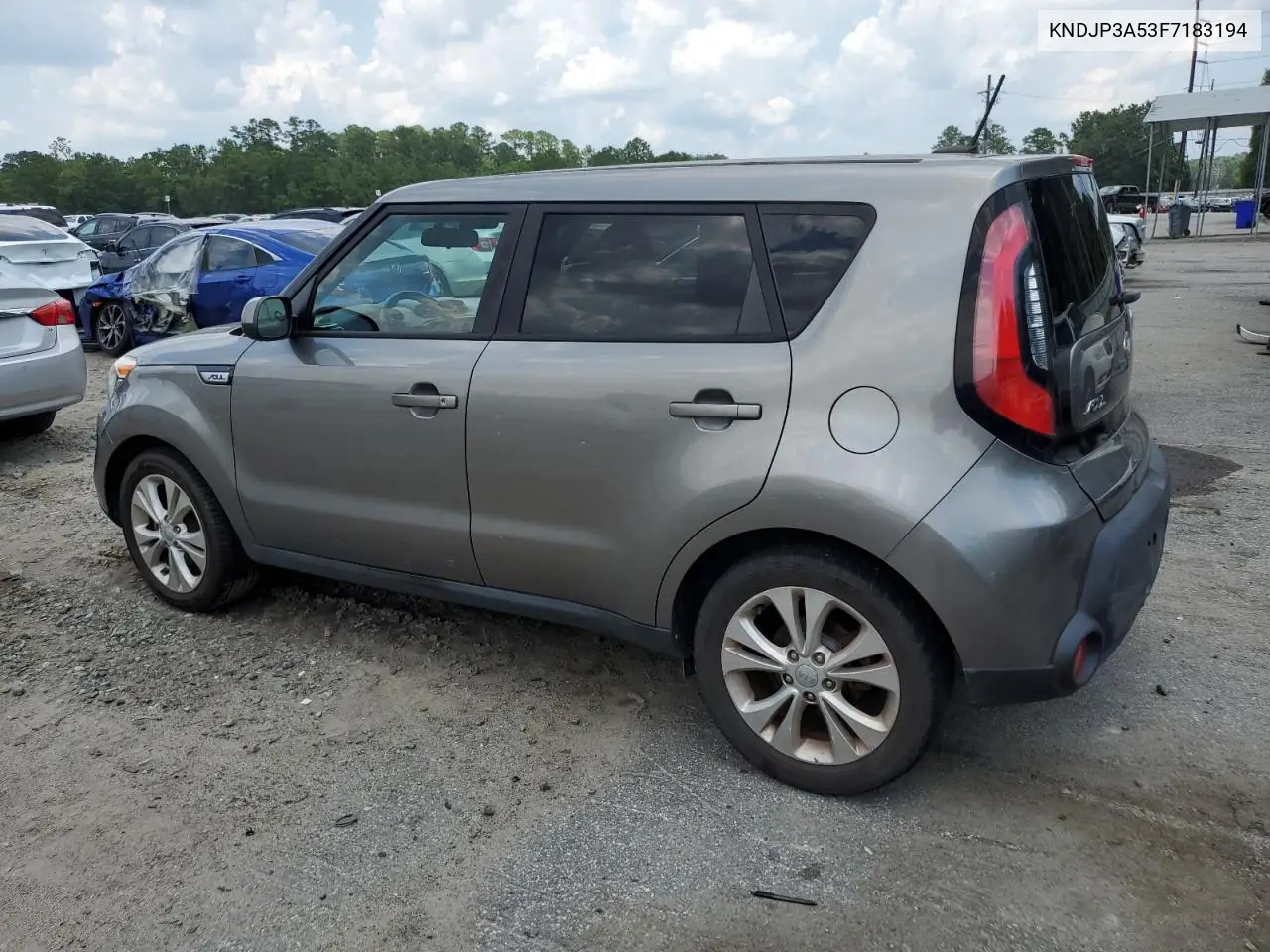 2015 Kia Soul + VIN: KNDJP3A53F7183194 Lot: 65174295