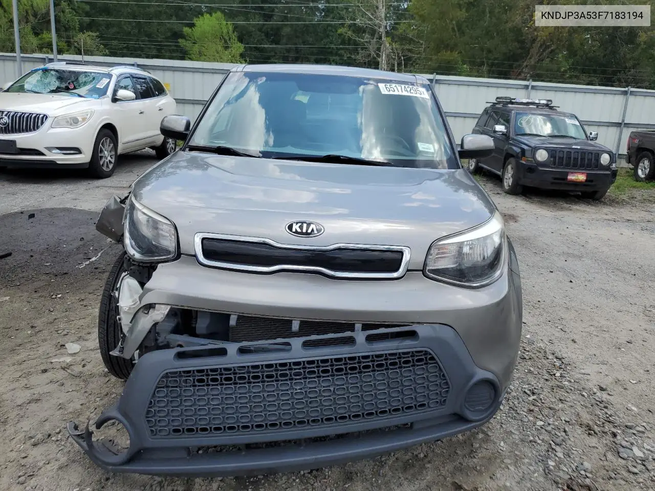2015 Kia Soul + VIN: KNDJP3A53F7183194 Lot: 65174295