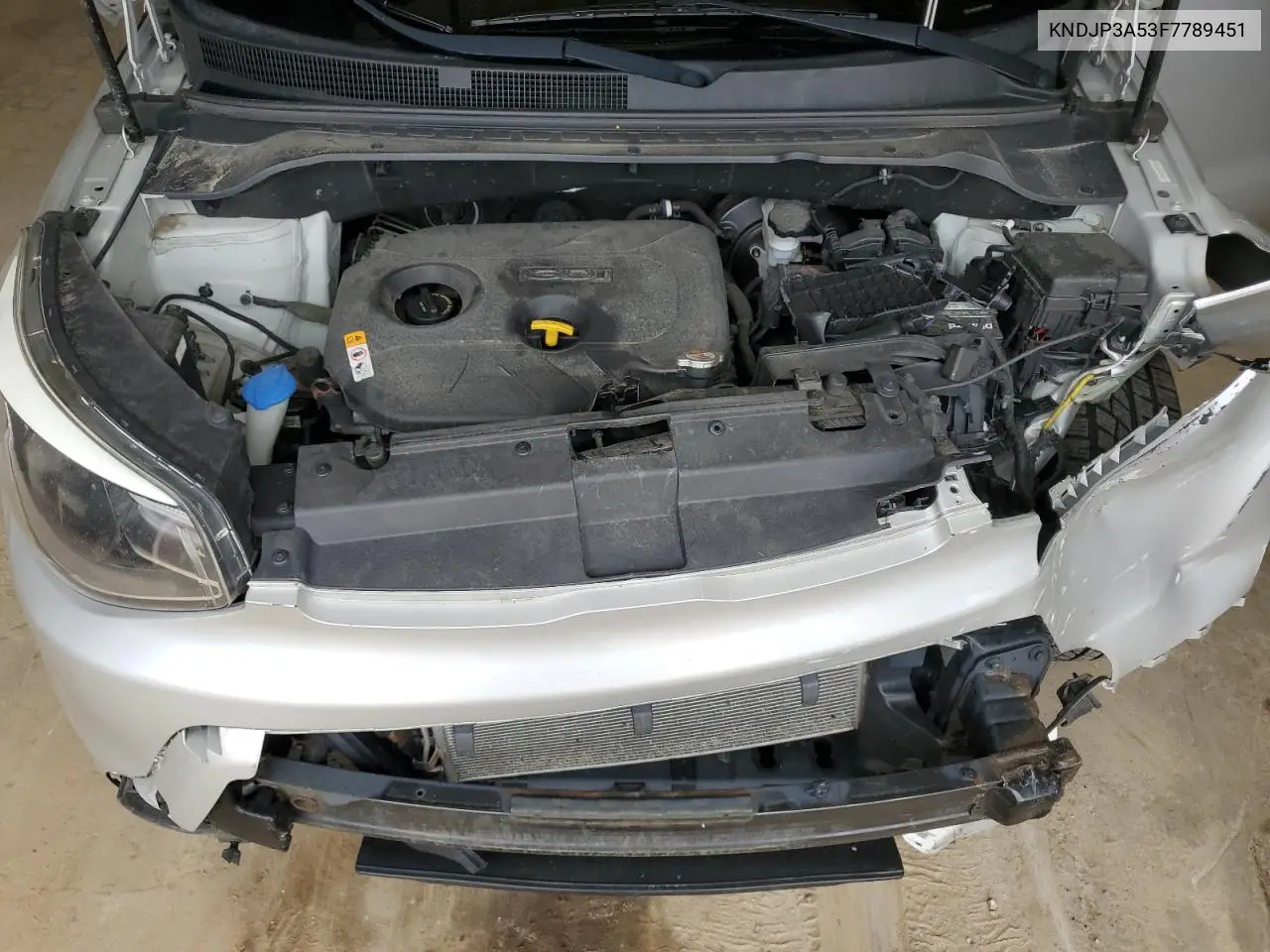 2015 Kia Soul + VIN: KNDJP3A53F7789451 Lot: 65371835