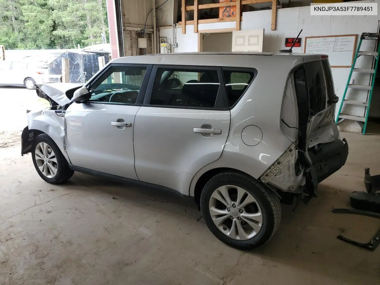 2015 Kia Soul + VIN: KNDJP3A53F7789451 Lot: 65371835