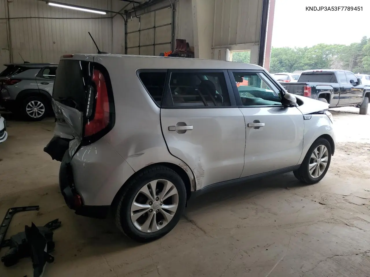 2015 Kia Soul + VIN: KNDJP3A53F7789451 Lot: 65371835