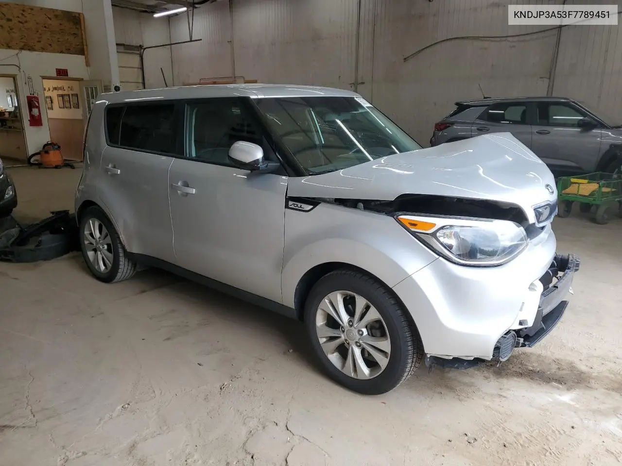 2015 Kia Soul + VIN: KNDJP3A53F7789451 Lot: 65371835