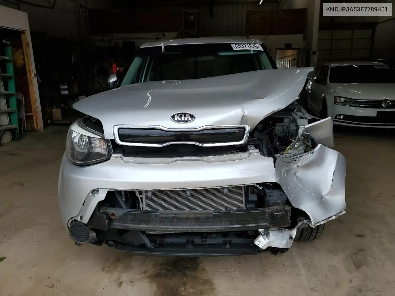 2015 Kia Soul + VIN: KNDJP3A53F7789451 Lot: 65371835