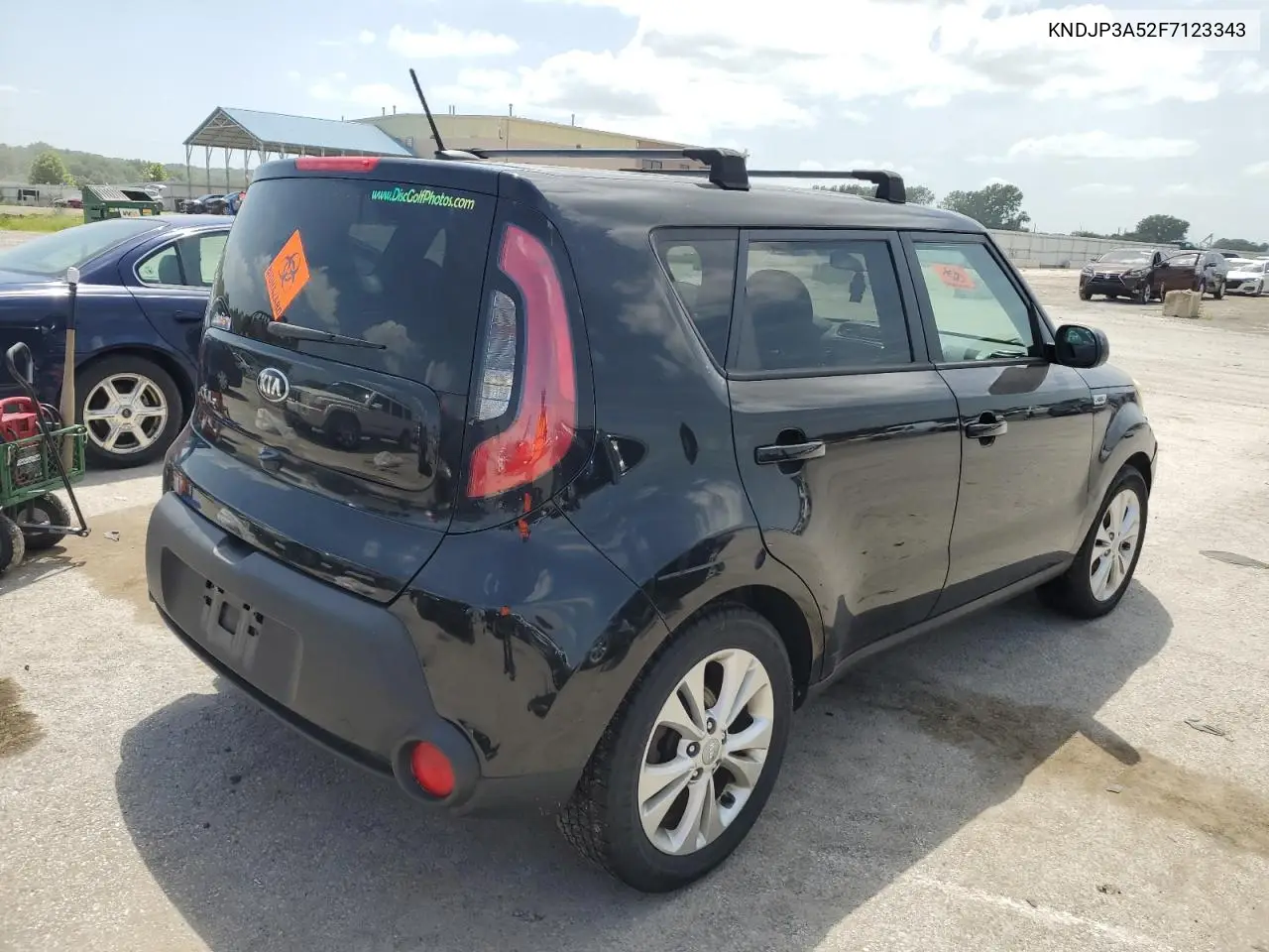 2015 Kia Soul + VIN: KNDJP3A52F7123343 Lot: 65786385