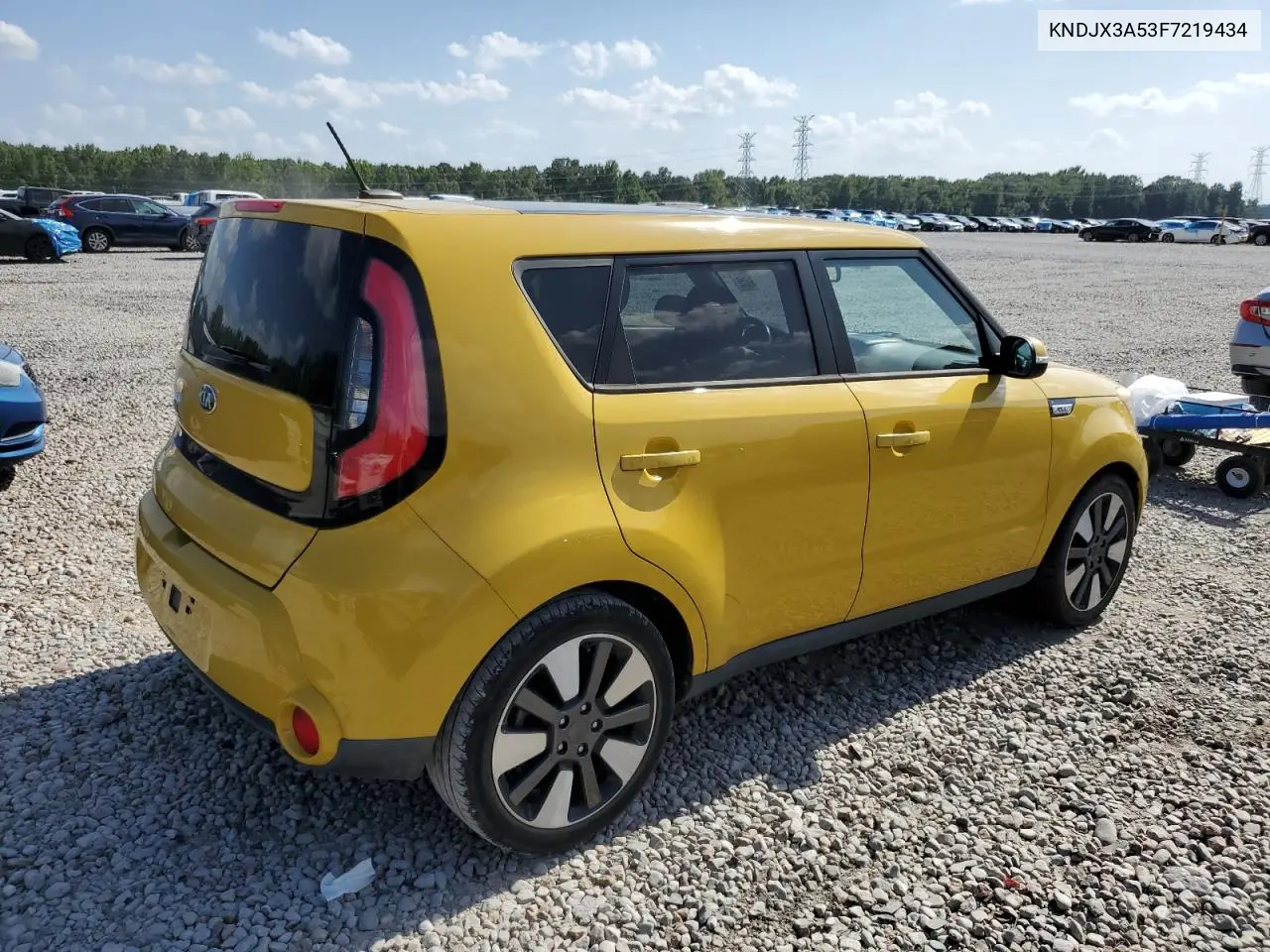 2015 Kia Soul ! VIN: KNDJX3A53F7219434 Lot: 65889205