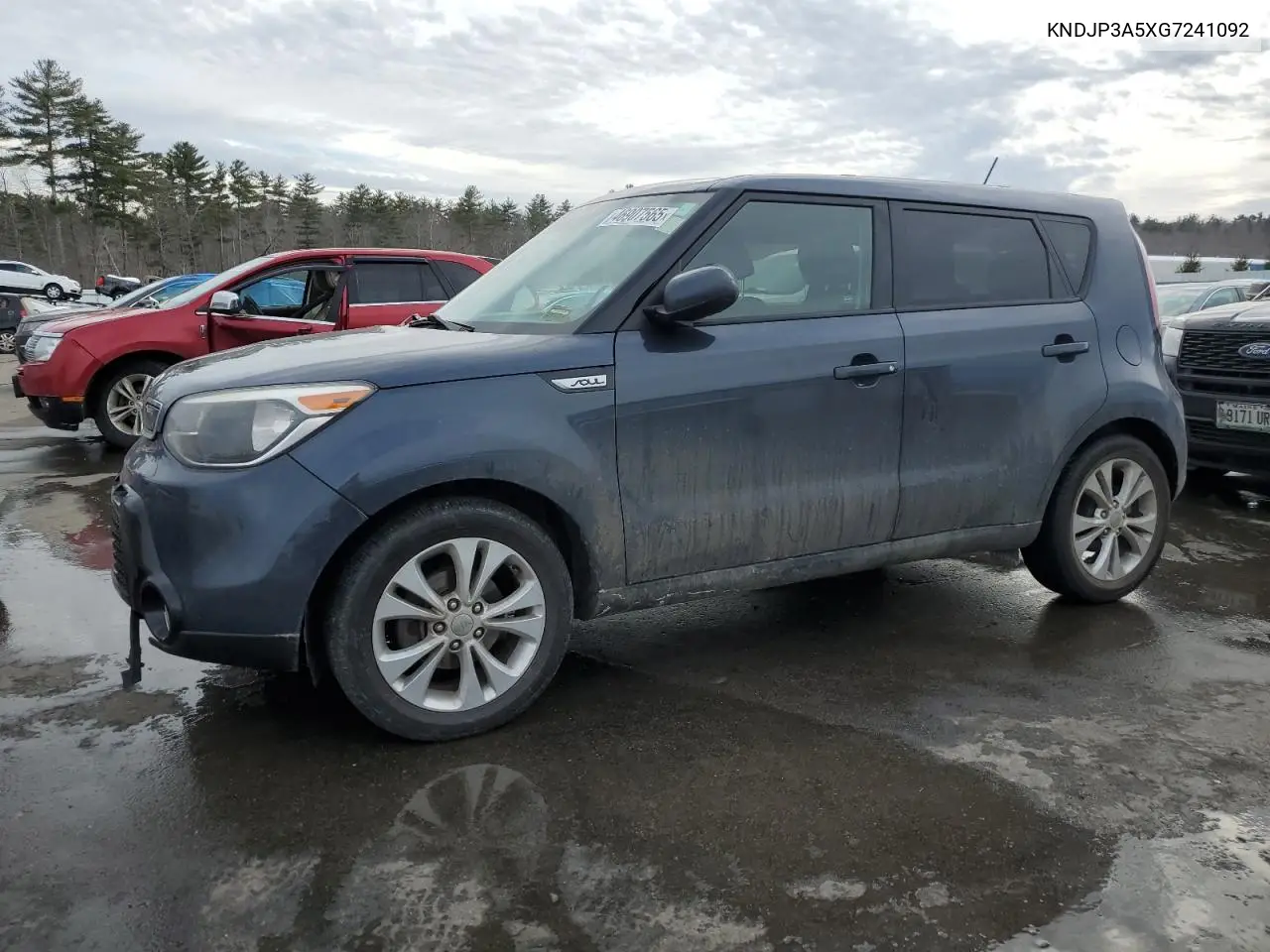 2016 Kia Soul + VIN: KNDJP3A5XG7241092 Lot: 46907565