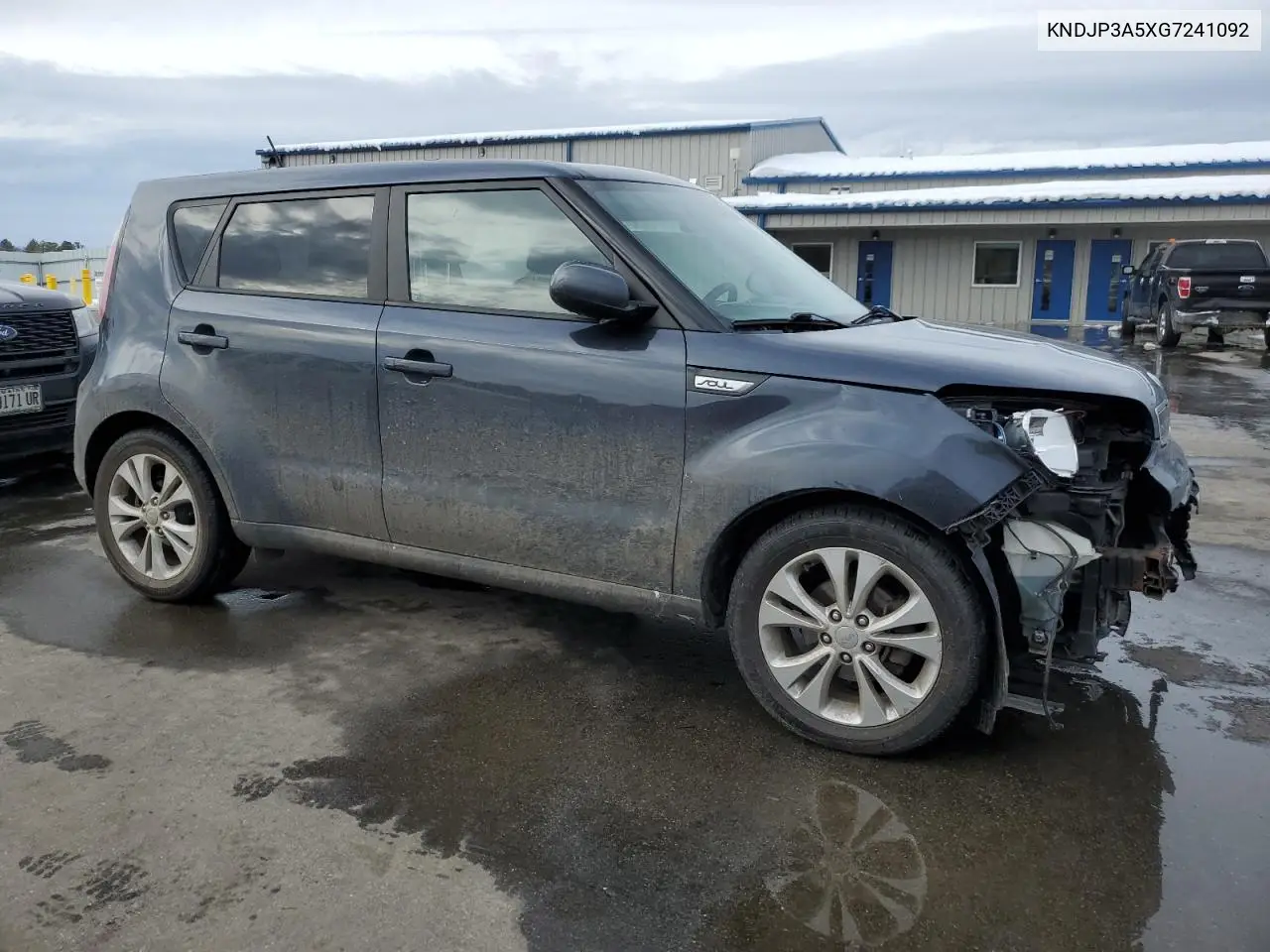 2016 Kia Soul + VIN: KNDJP3A5XG7241092 Lot: 46907565
