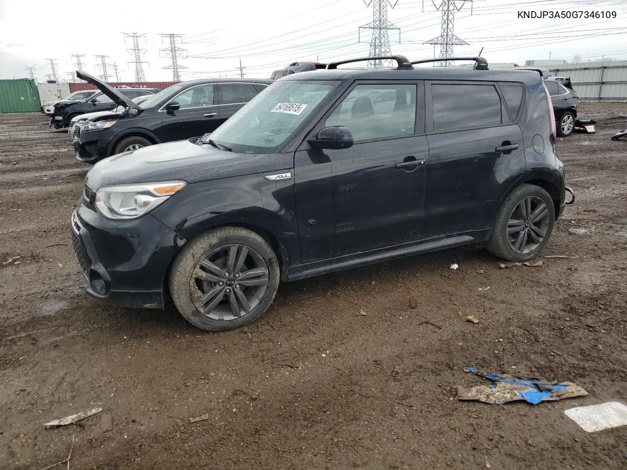 2016 Kia Soul + VIN: KNDJP3A50G7346109 Lot: 54169515