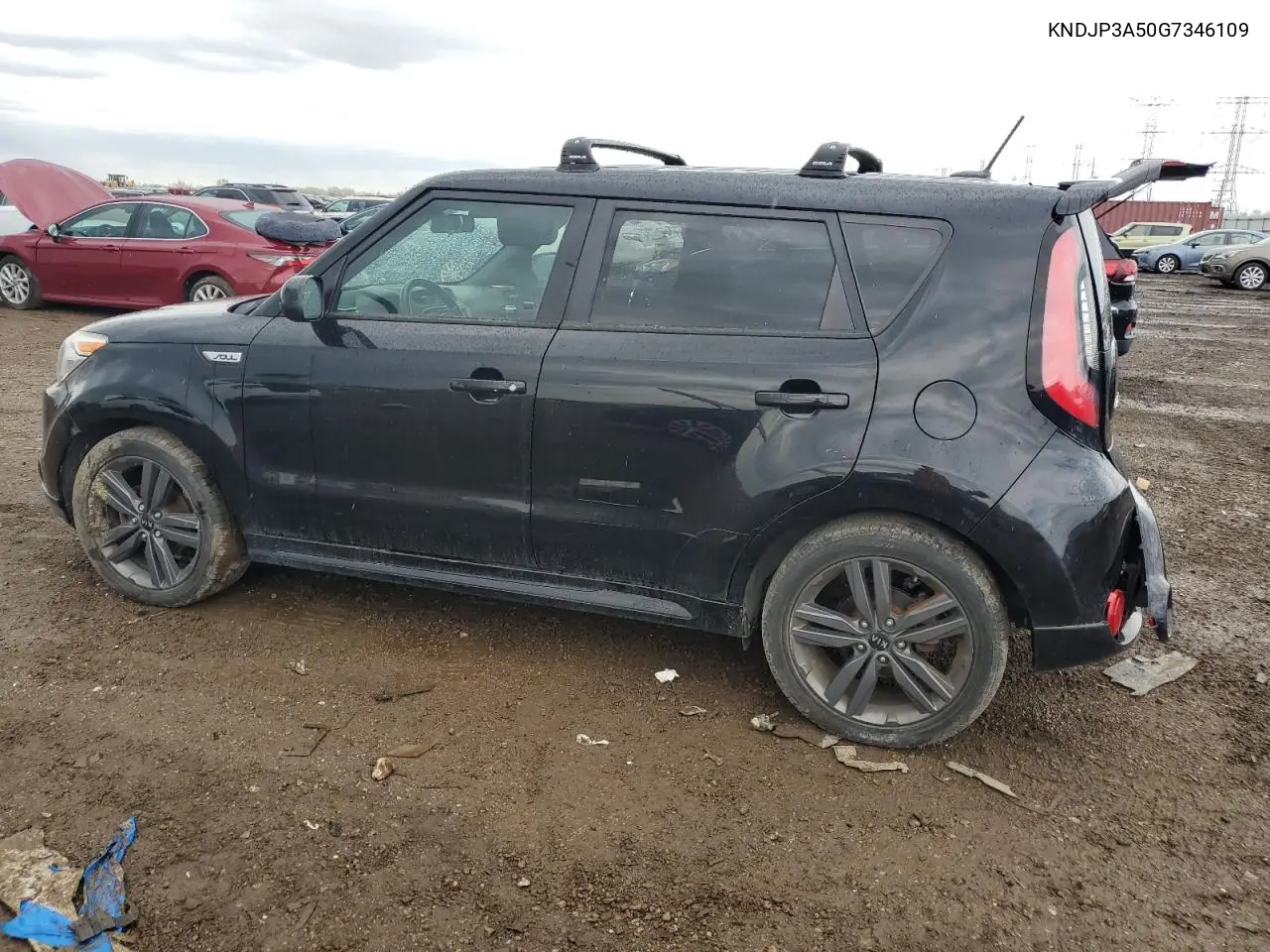 2016 Kia Soul + VIN: KNDJP3A50G7346109 Lot: 54169515