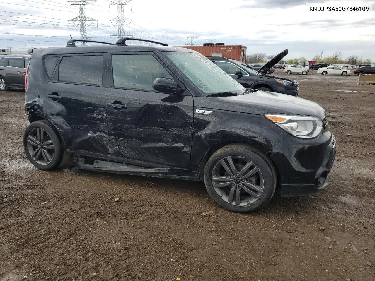2016 Kia Soul + VIN: KNDJP3A50G7346109 Lot: 54169515