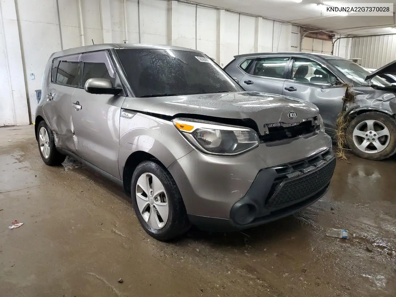 2016 Kia Soul VIN: KNDJN2A22G7370028 Lot: 56384025