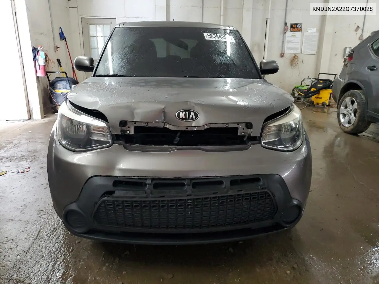 2016 Kia Soul VIN: KNDJN2A22G7370028 Lot: 56384025