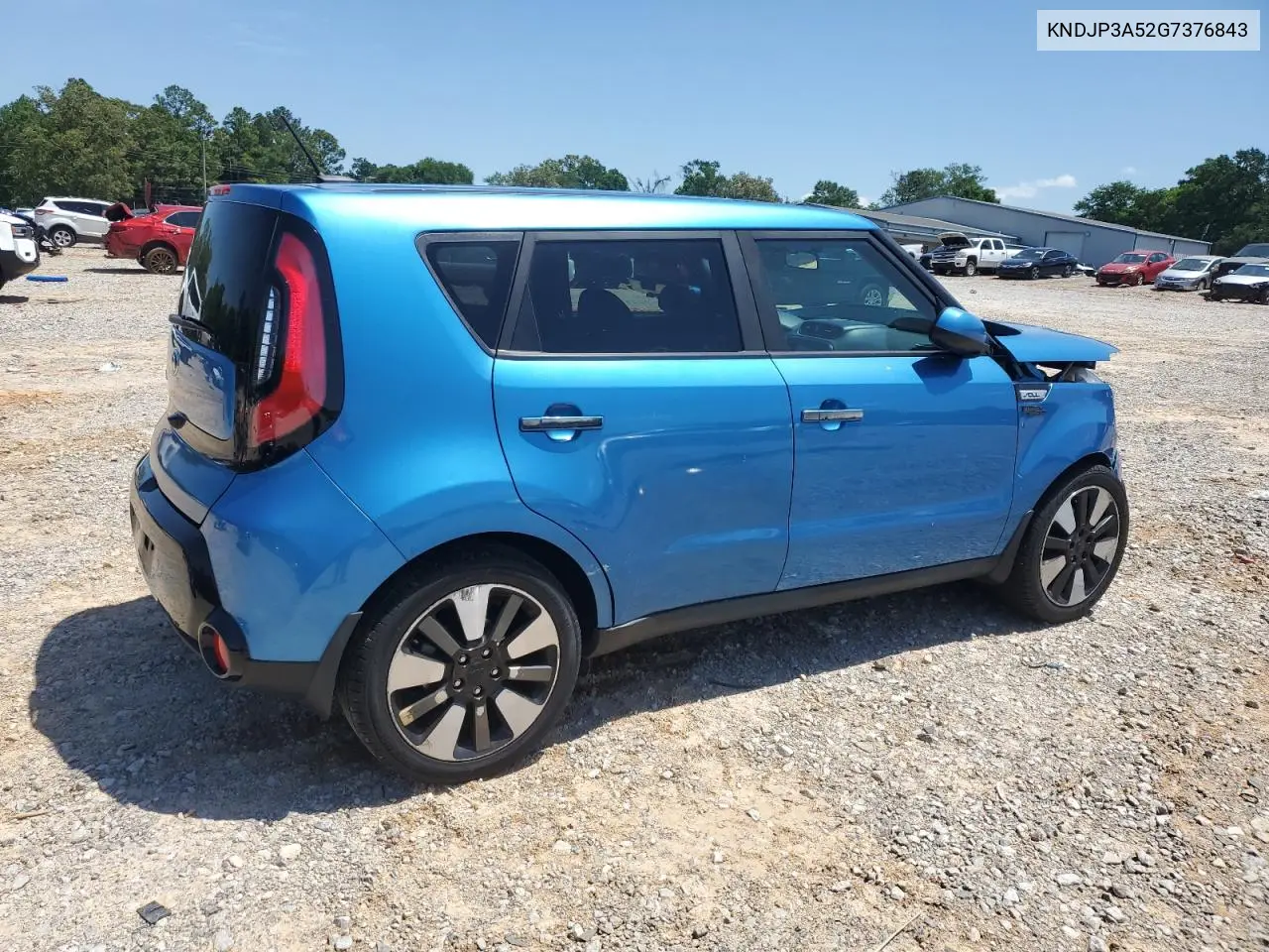 2016 Kia Soul + VIN: KNDJP3A52G7376843 Lot: 56538895