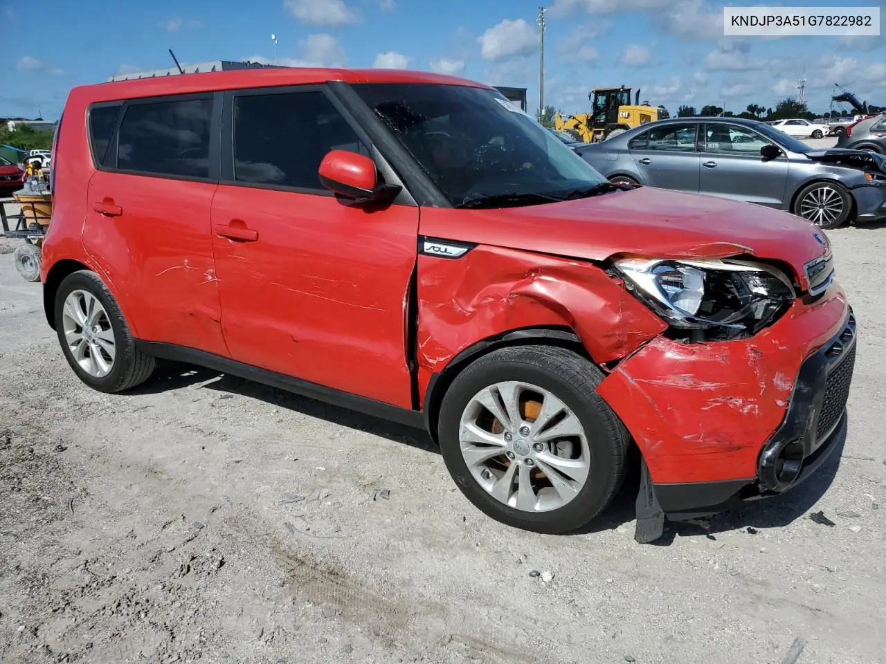 2016 Kia Soul + VIN: KNDJP3A51G7822982 Lot: 56716355