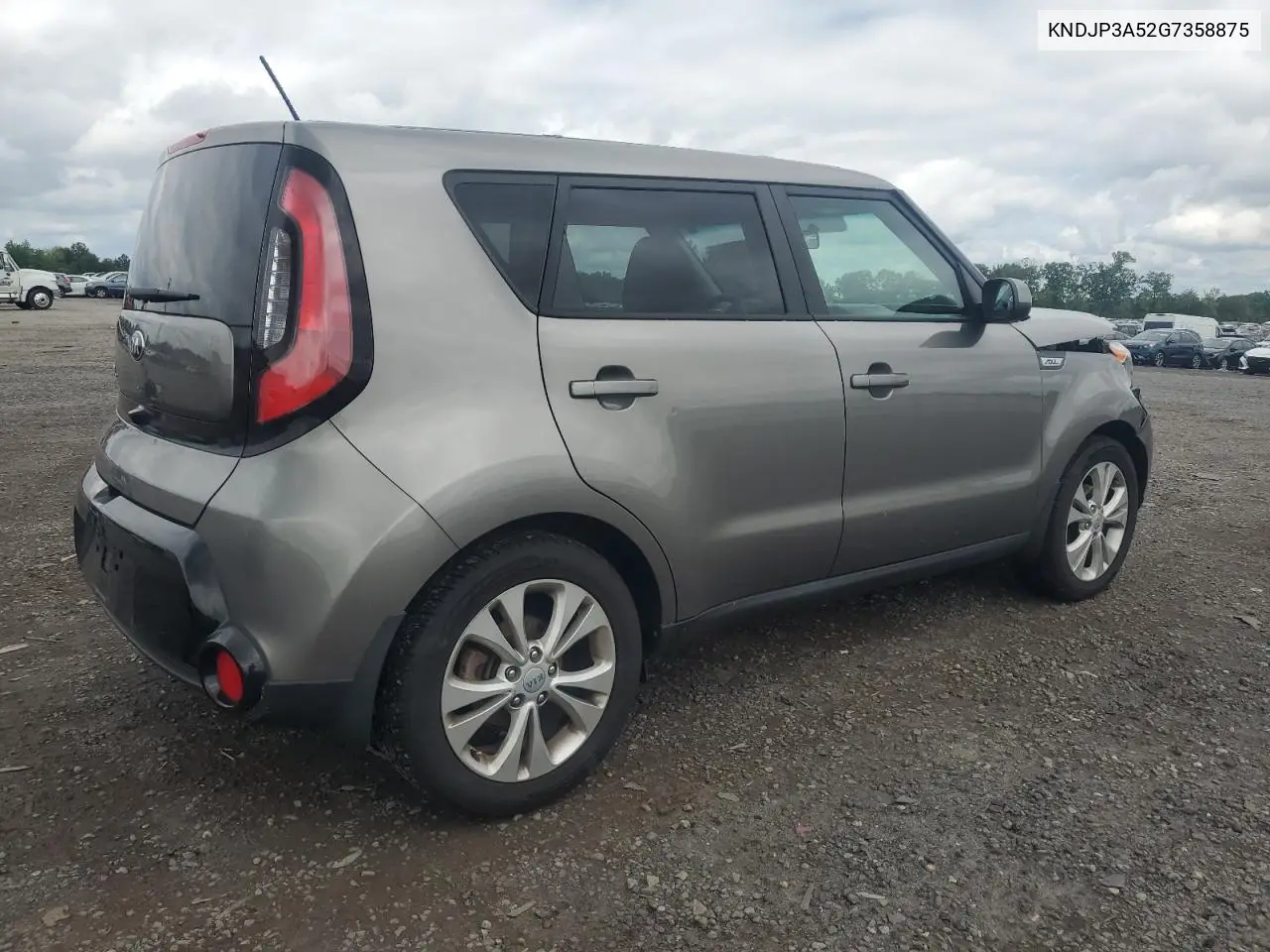 2016 Kia Soul + VIN: KNDJP3A52G7358875 Lot: 56971375
