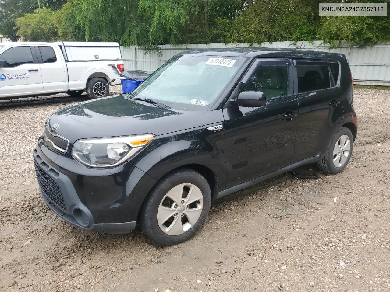 2016 Kia Soul VIN: KNDJN2A24G7357118 Lot: 57018475