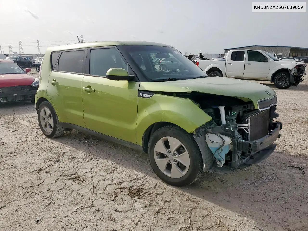 2016 Kia Soul VIN: KNDJN2A25G7839659 Lot: 57100425