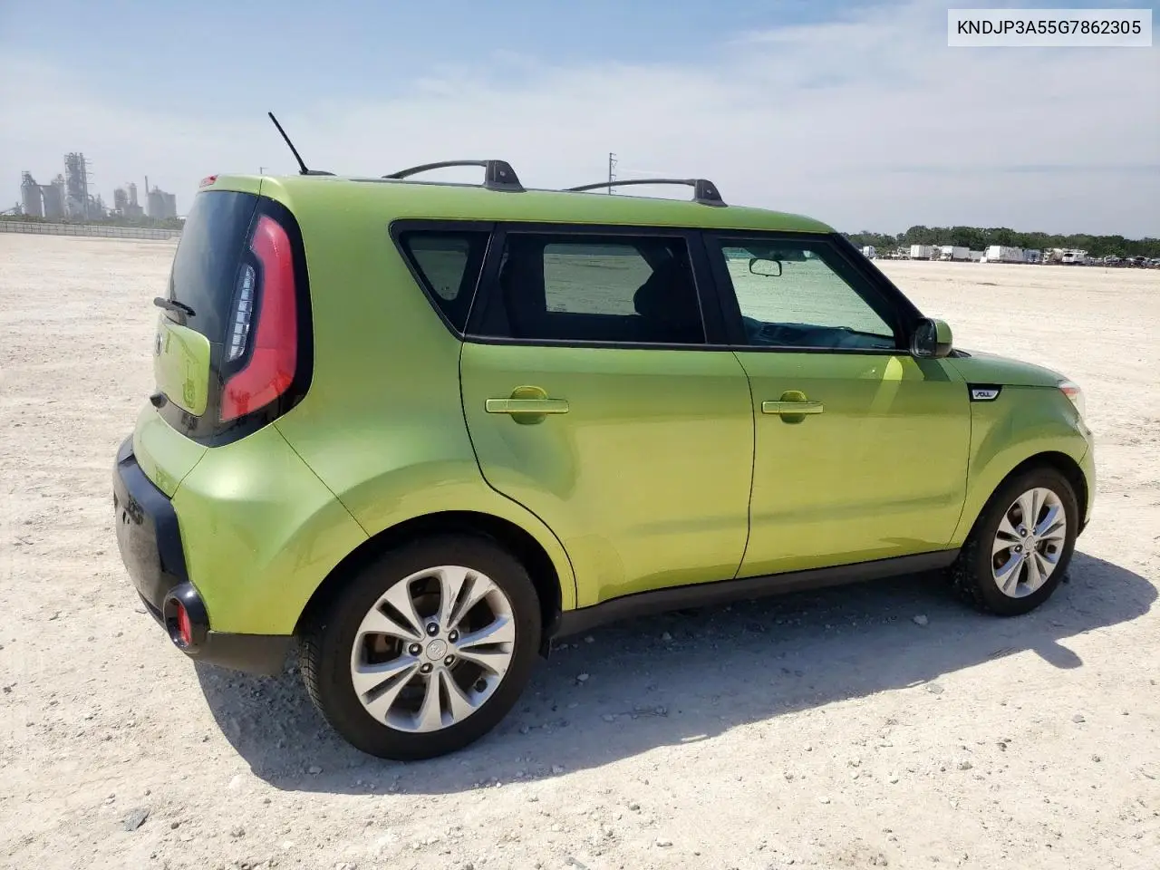 2016 Kia Soul + VIN: KNDJP3A55G7862305 Lot: 57280805