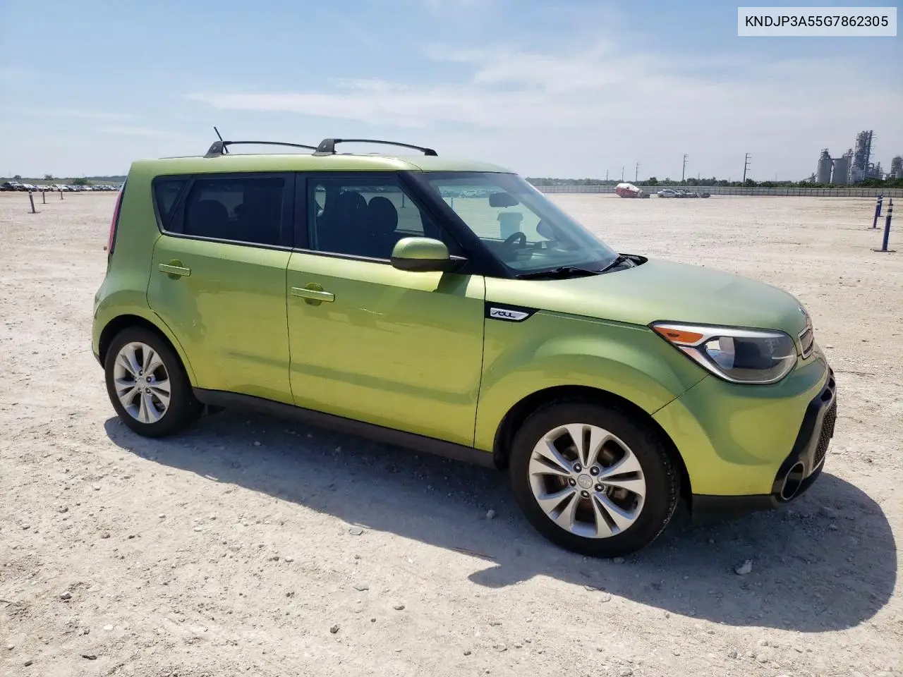 2016 Kia Soul + VIN: KNDJP3A55G7862305 Lot: 57280805