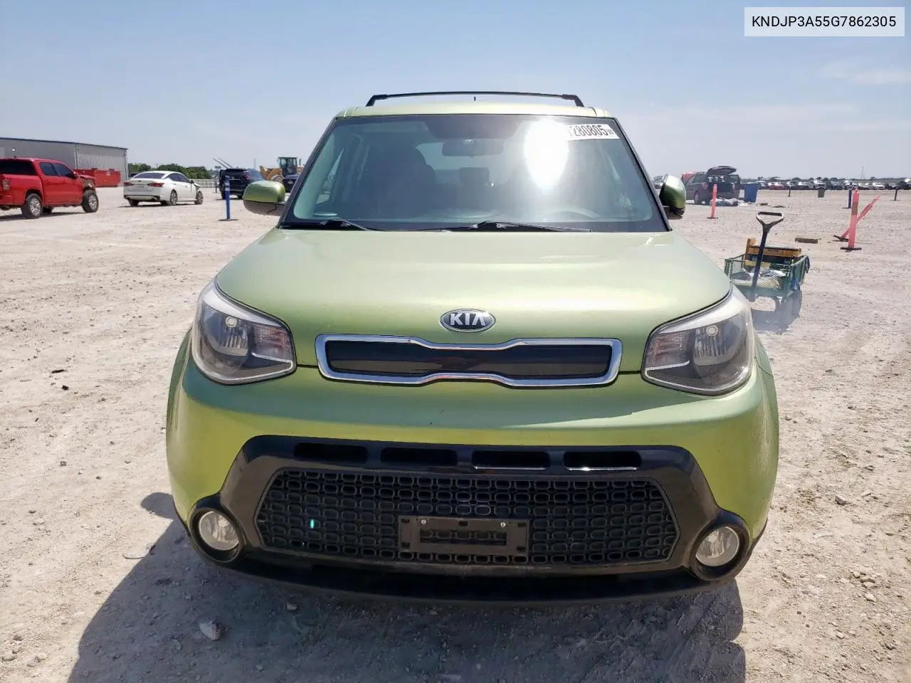 2016 Kia Soul + VIN: KNDJP3A55G7862305 Lot: 57280805