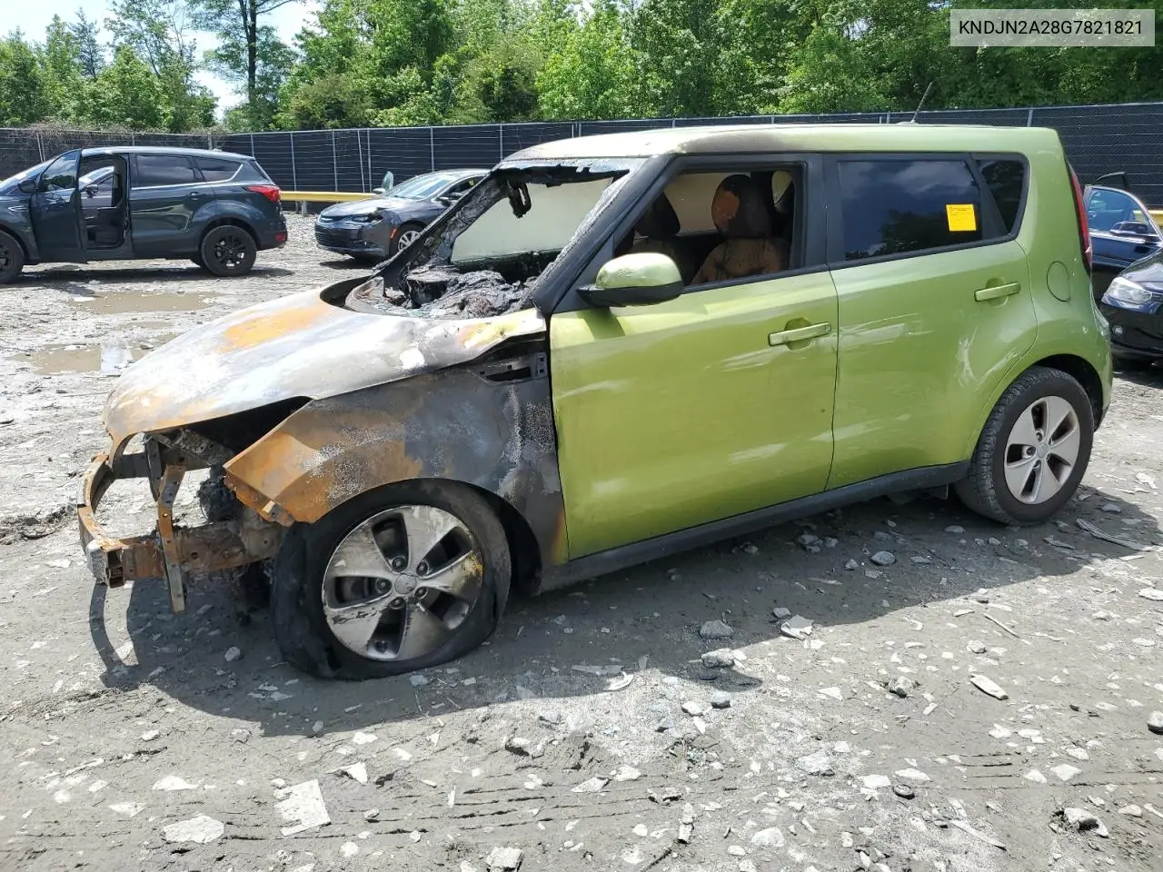 2016 Kia Soul VIN: KNDJN2A28G7821821 Lot: 57315075