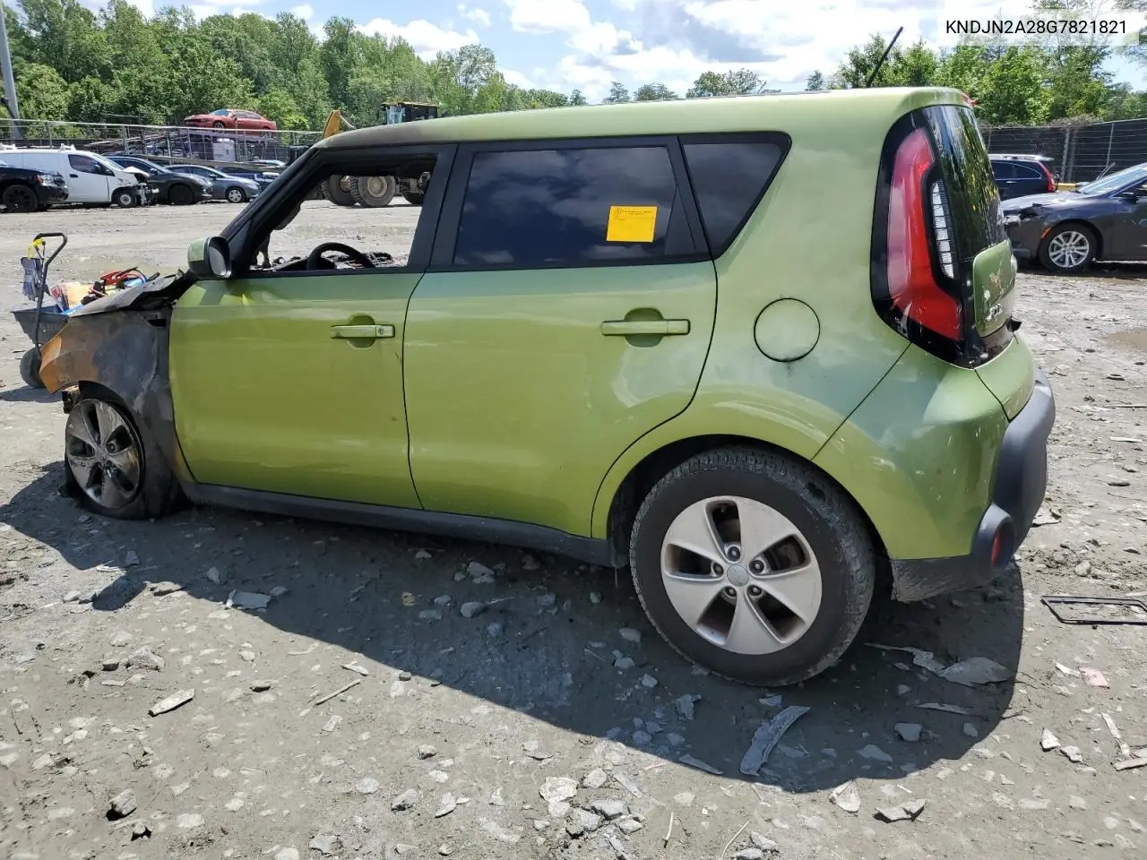 2016 Kia Soul VIN: KNDJN2A28G7821821 Lot: 57315075