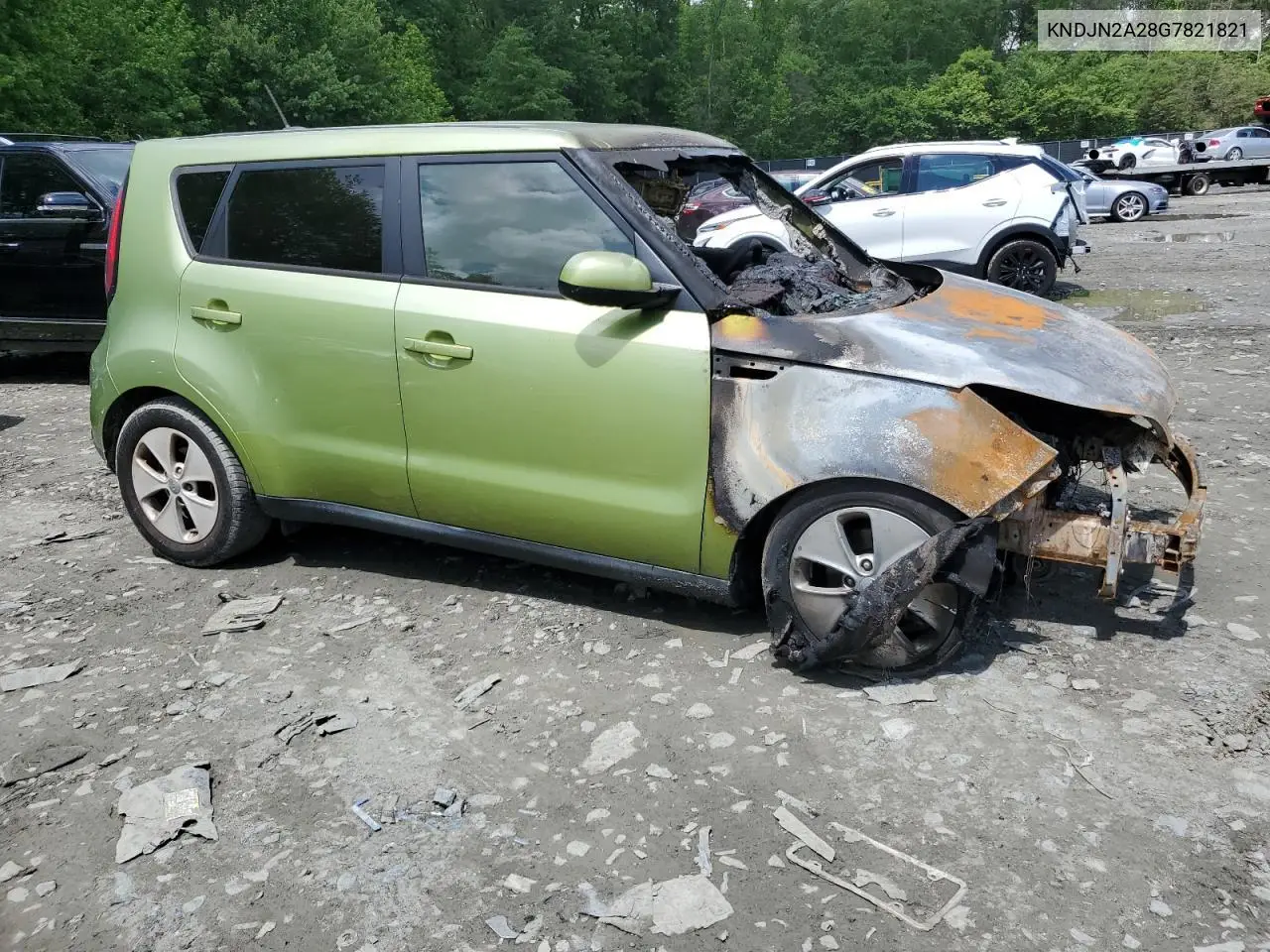 2016 Kia Soul VIN: KNDJN2A28G7821821 Lot: 57315075