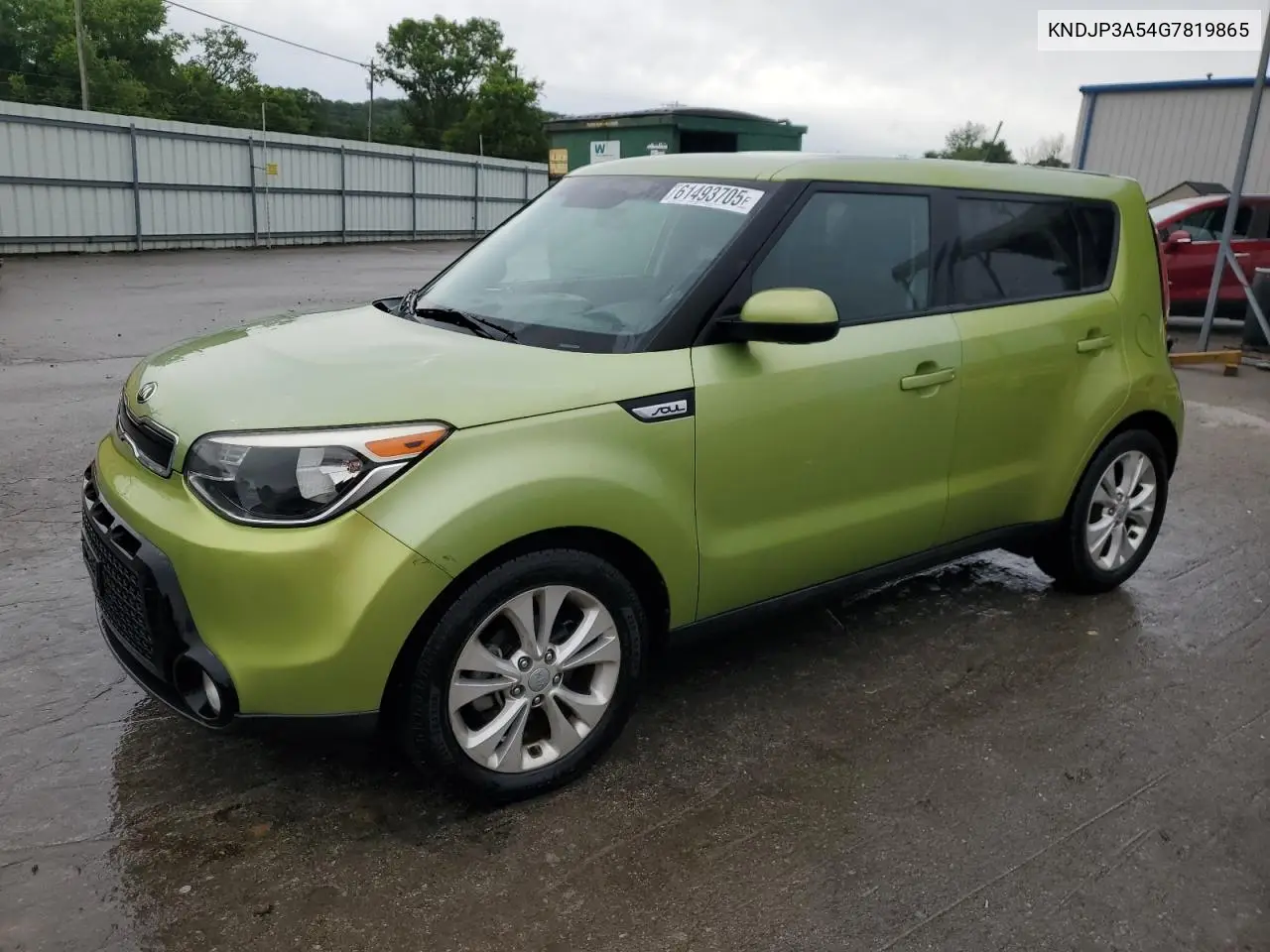 2016 Kia Soul + VIN: KNDJP3A54G7819865 Lot: 61493705