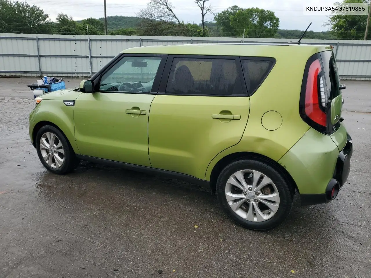 2016 Kia Soul + VIN: KNDJP3A54G7819865 Lot: 61493705