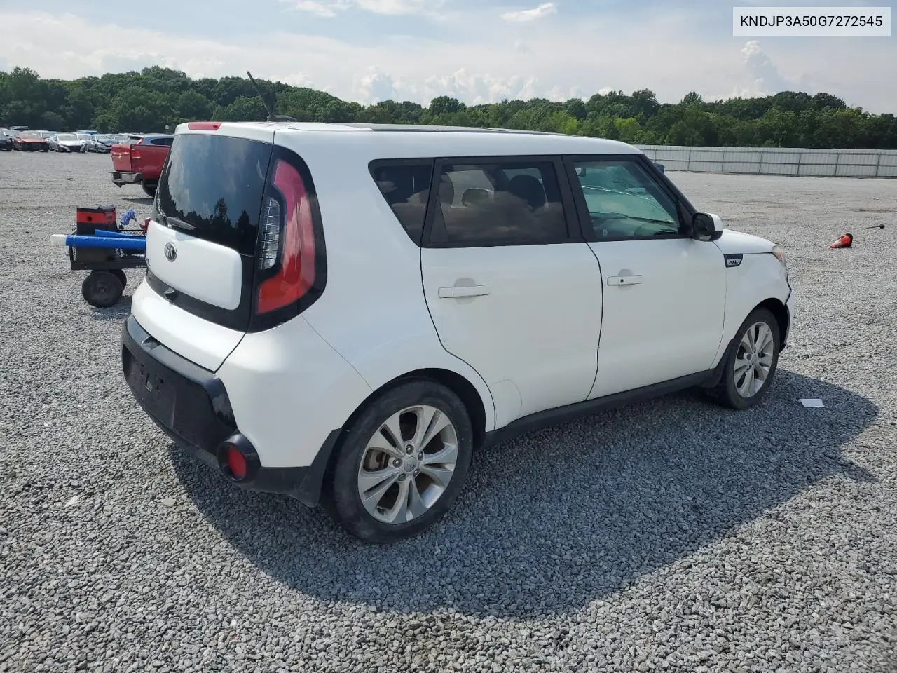 2016 Kia Soul + VIN: KNDJP3A50G7272545 Lot: 62275245