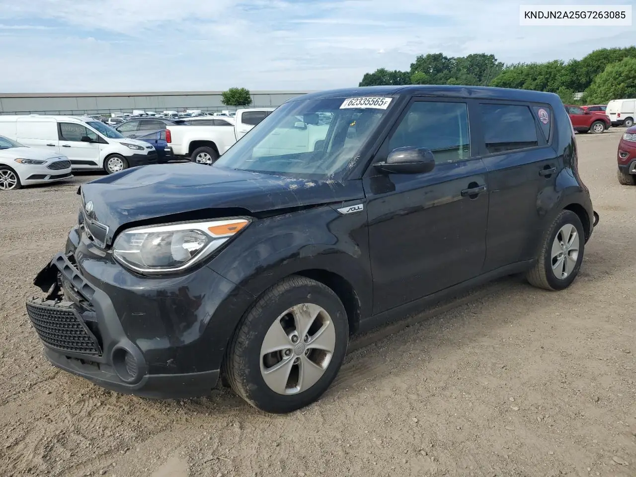 2016 Kia Soul VIN: KNDJN2A25G7263085 Lot: 62335565
