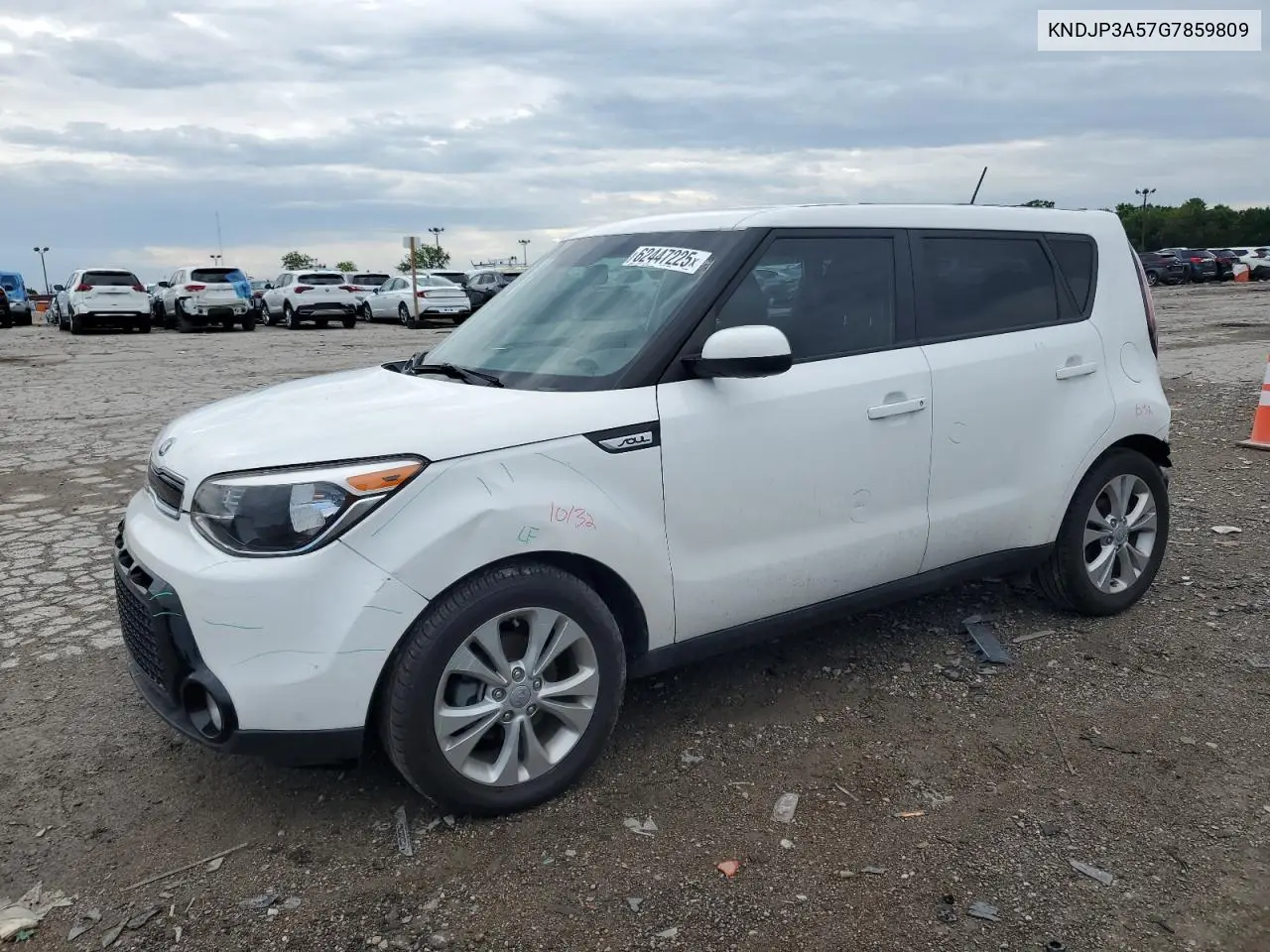 2016 Kia Soul + VIN: KNDJP3A57G7859809 Lot: 62447225