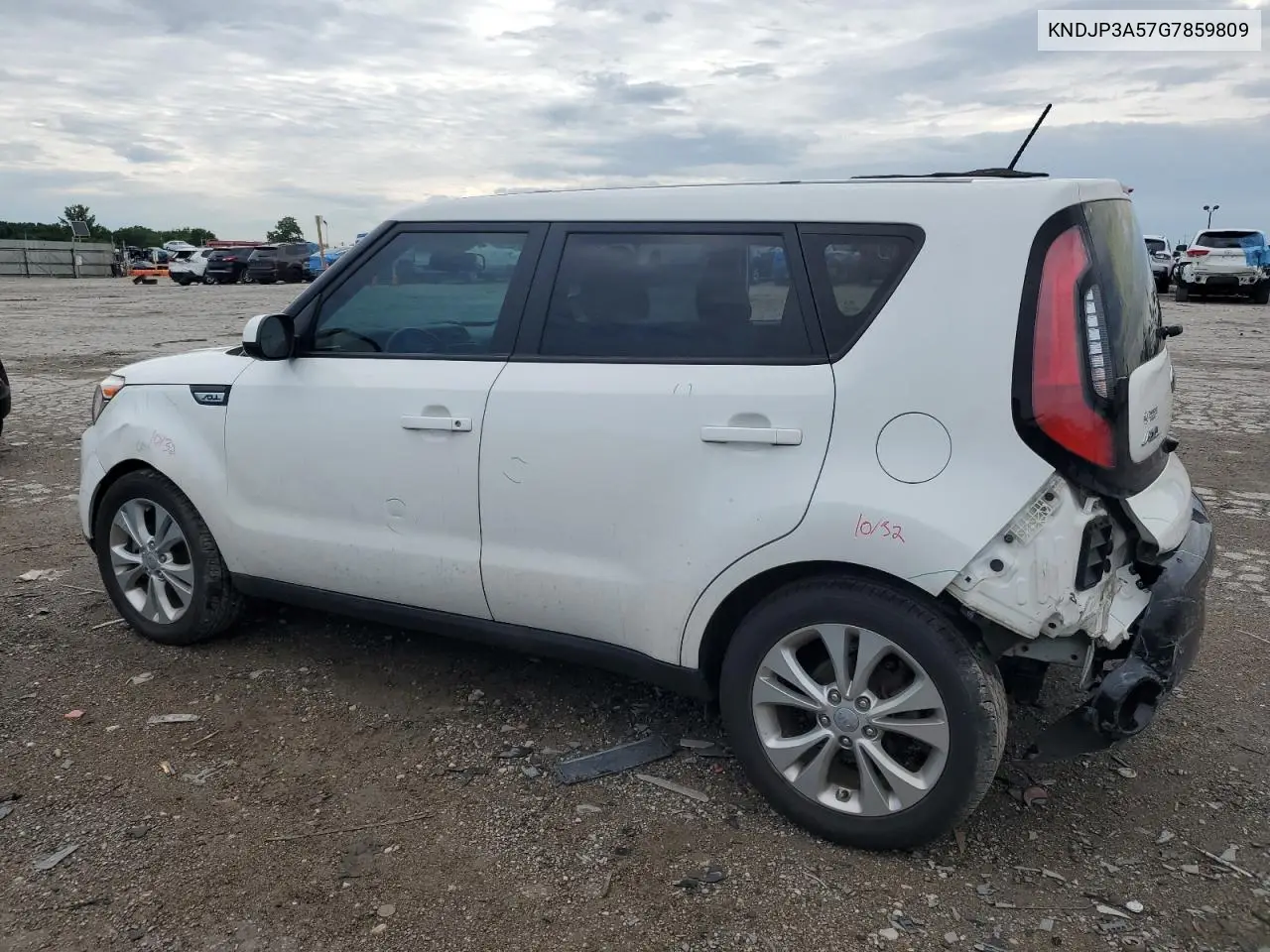 2016 Kia Soul + VIN: KNDJP3A57G7859809 Lot: 62447225