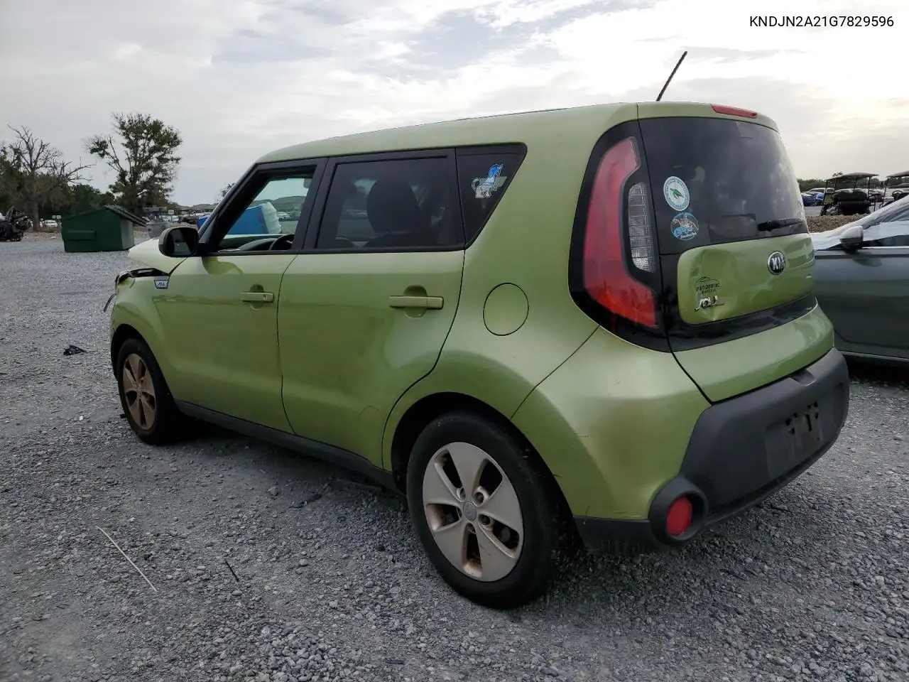 2016 Kia Soul VIN: KNDJN2A21G7829596 Lot: 62548235