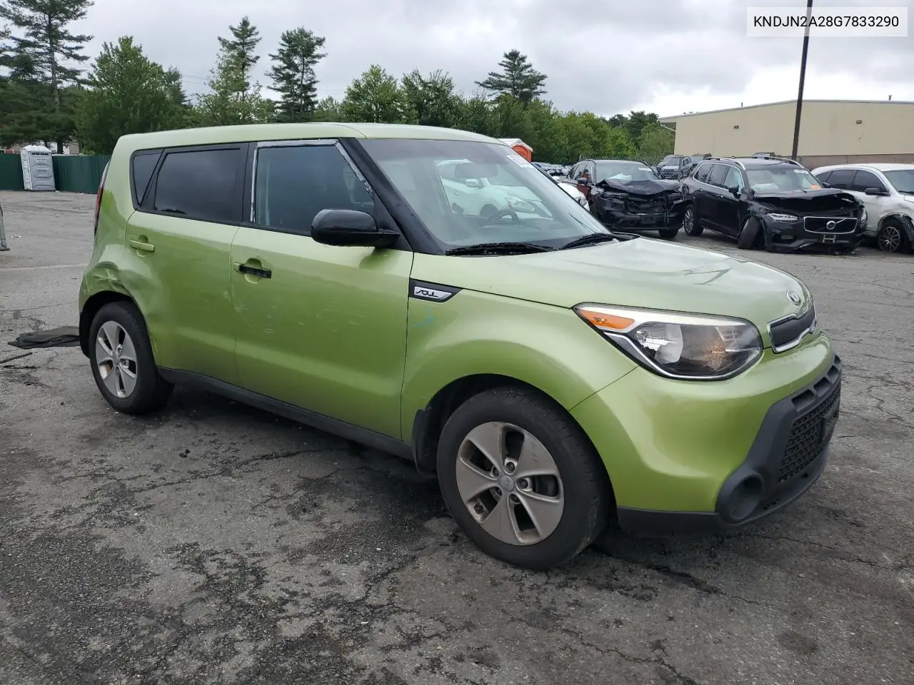 2016 Kia Soul VIN: KNDJN2A28G7833290 Lot: 62582945