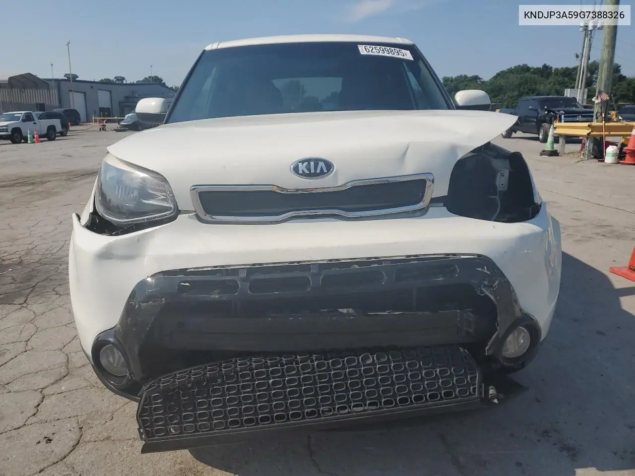 2016 Kia Soul + VIN: KNDJP3A59G7388326 Lot: 62599895