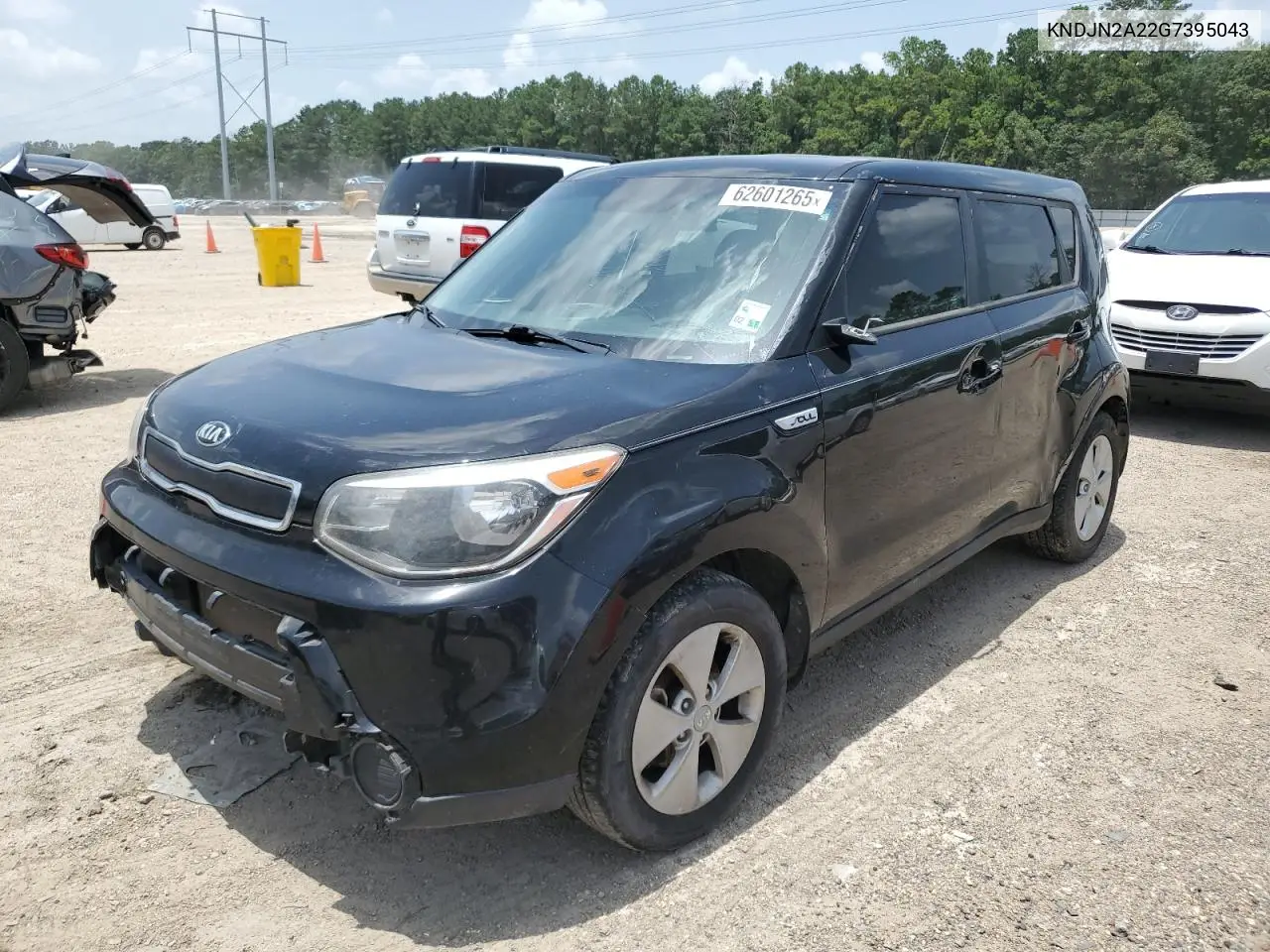 2016 Kia Soul VIN: KNDJN2A22G7395043 Lot: 62601265