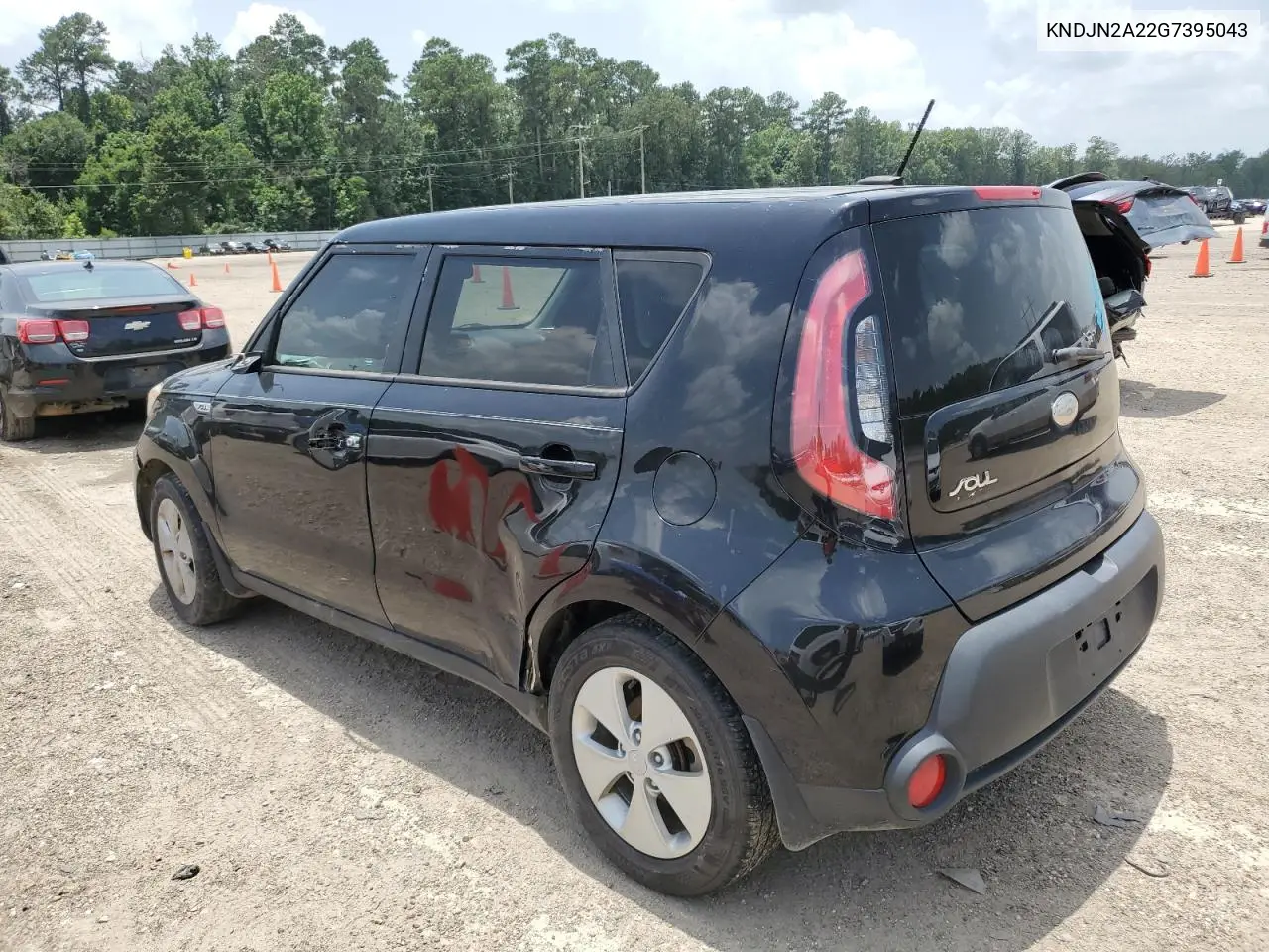 2016 Kia Soul VIN: KNDJN2A22G7395043 Lot: 62601265