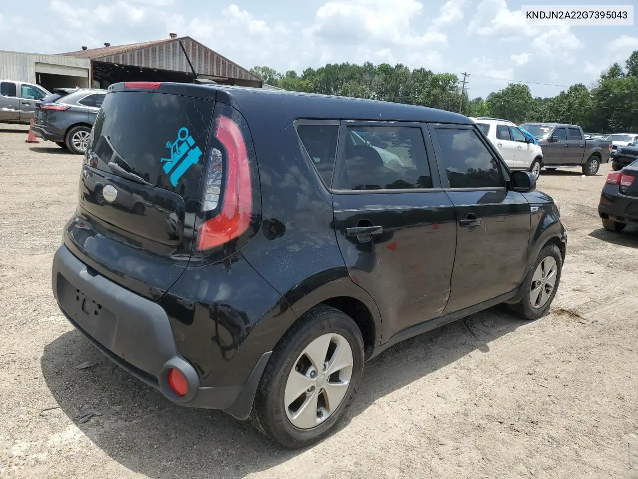 2016 Kia Soul VIN: KNDJN2A22G7395043 Lot: 62601265