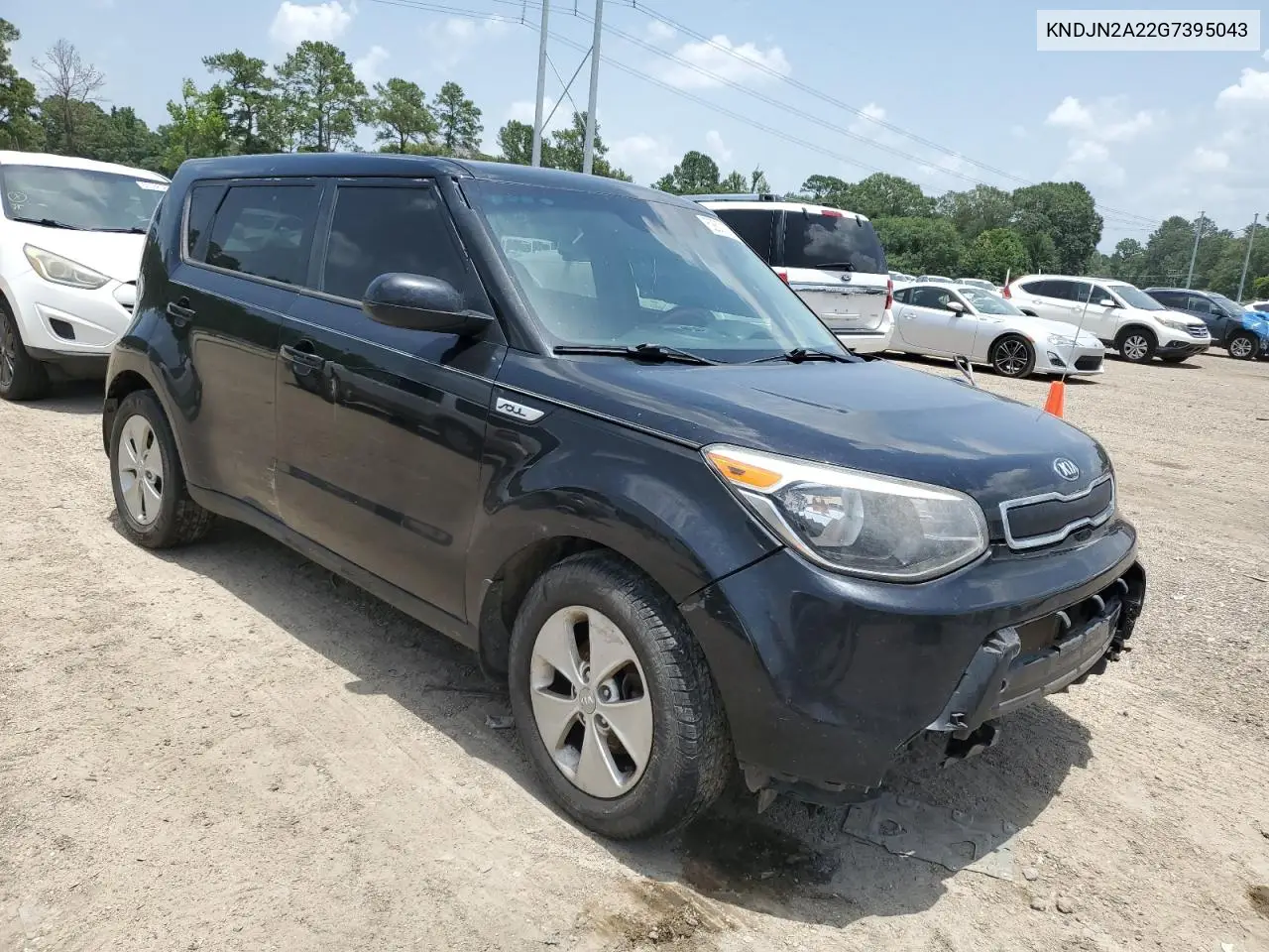 2016 Kia Soul VIN: KNDJN2A22G7395043 Lot: 62601265