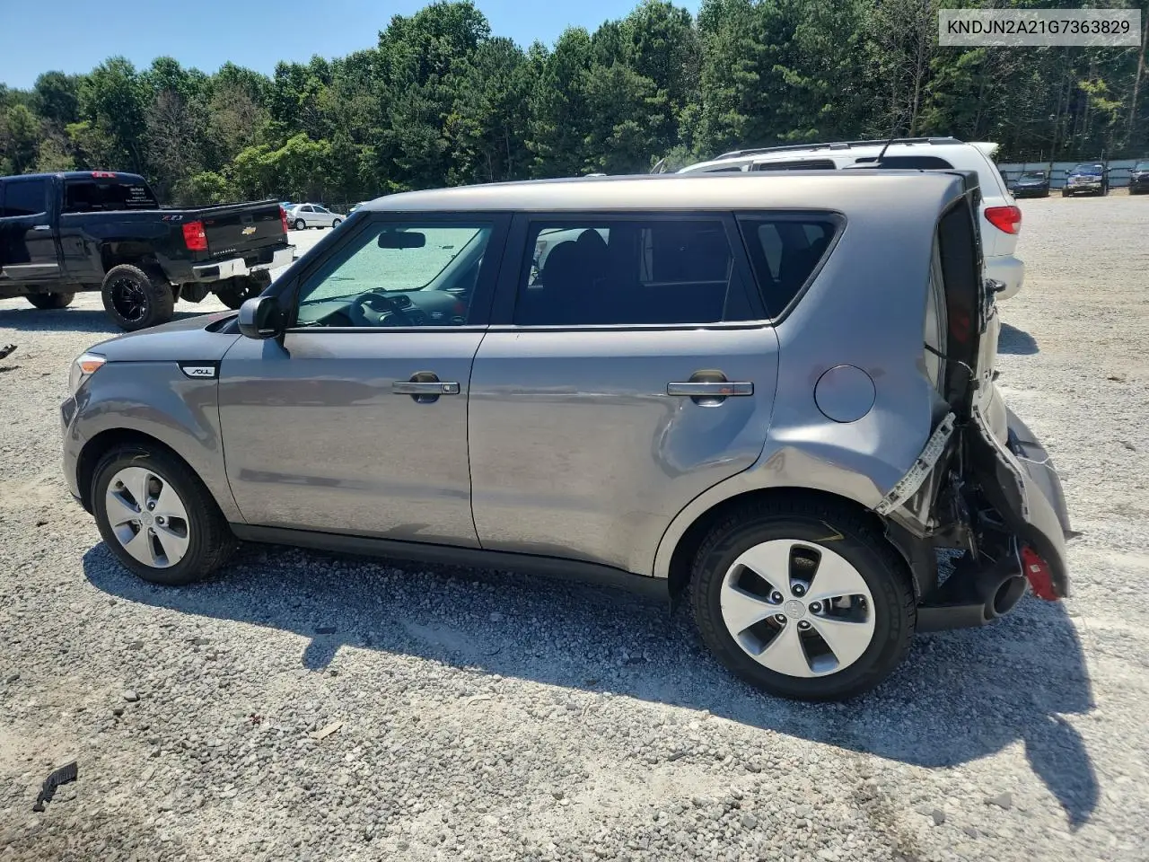 2016 Kia Soul VIN: KNDJN2A21G7363829 Lot: 62642935