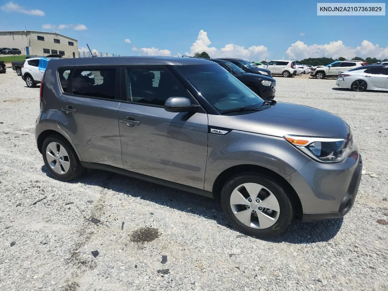 2016 Kia Soul VIN: KNDJN2A21G7363829 Lot: 62642935