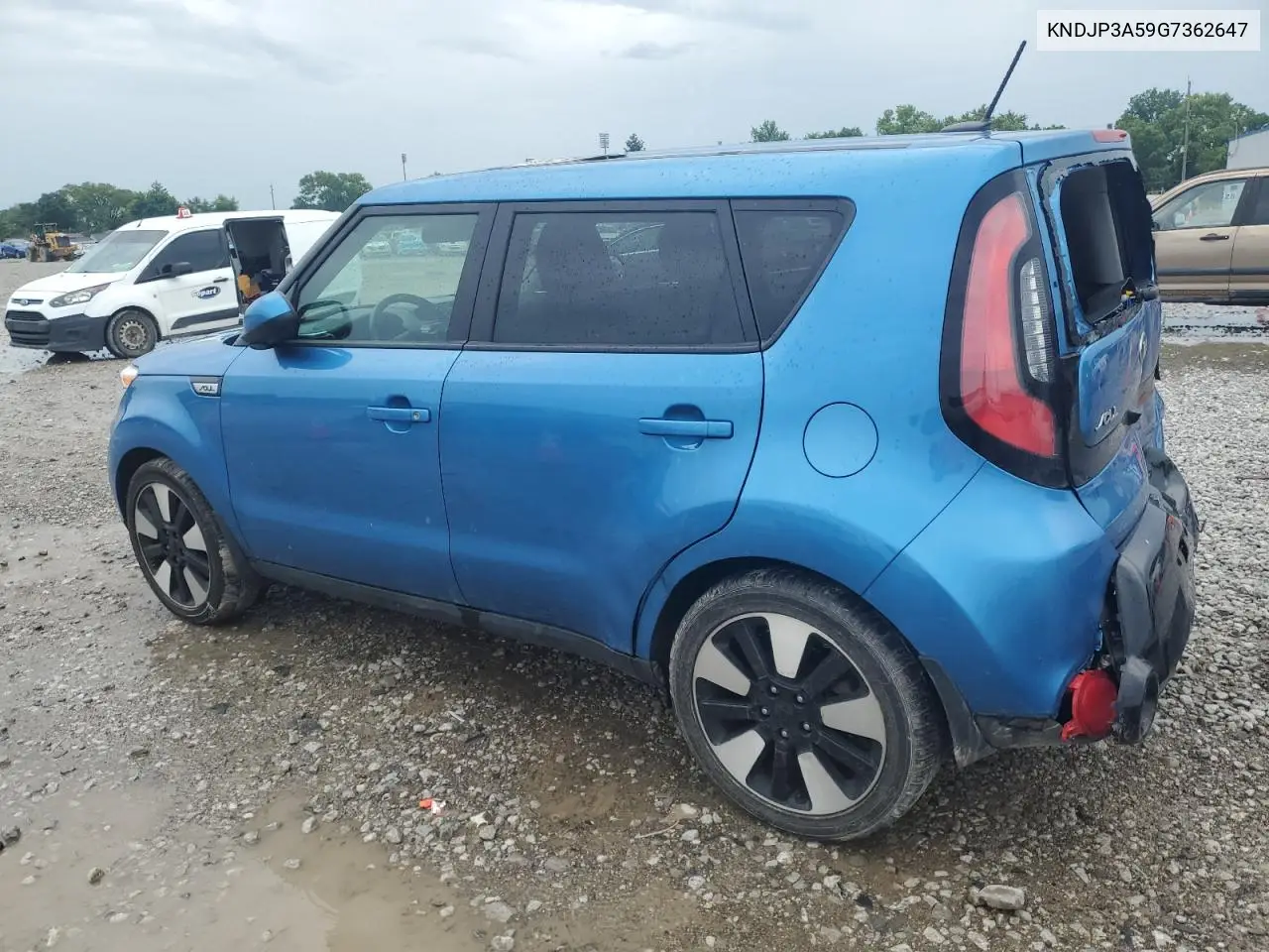 2016 Kia Soul + VIN: KNDJP3A59G7362647 Lot: 62668635