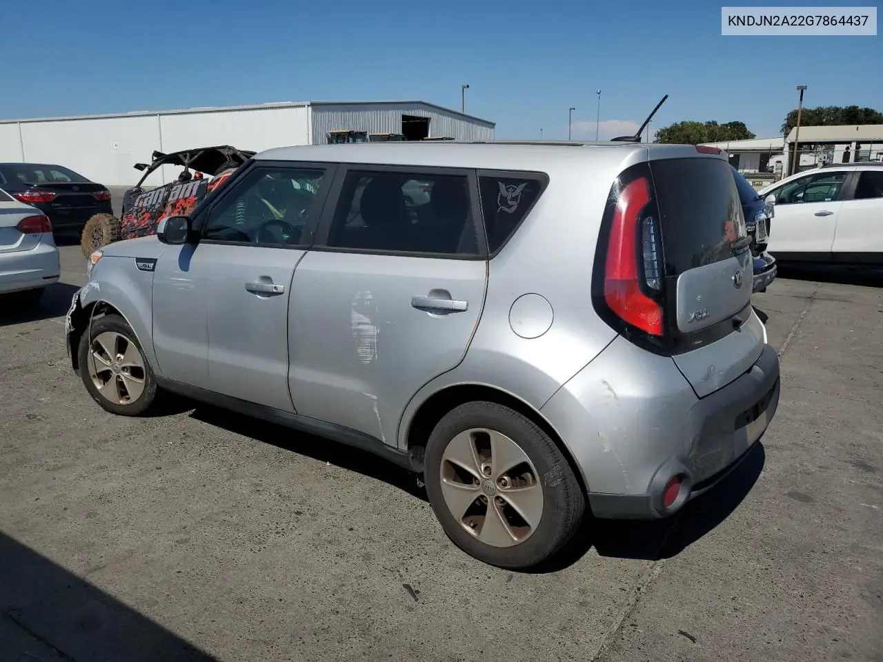 2016 Kia Soul VIN: KNDJN2A22G7864437 Lot: 62723225