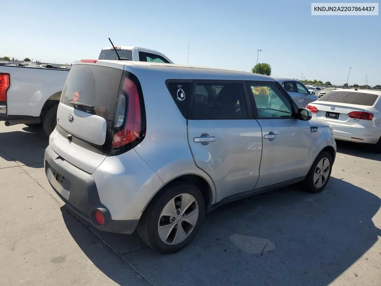 2016 Kia Soul VIN: KNDJN2A22G7864437 Lot: 62723225