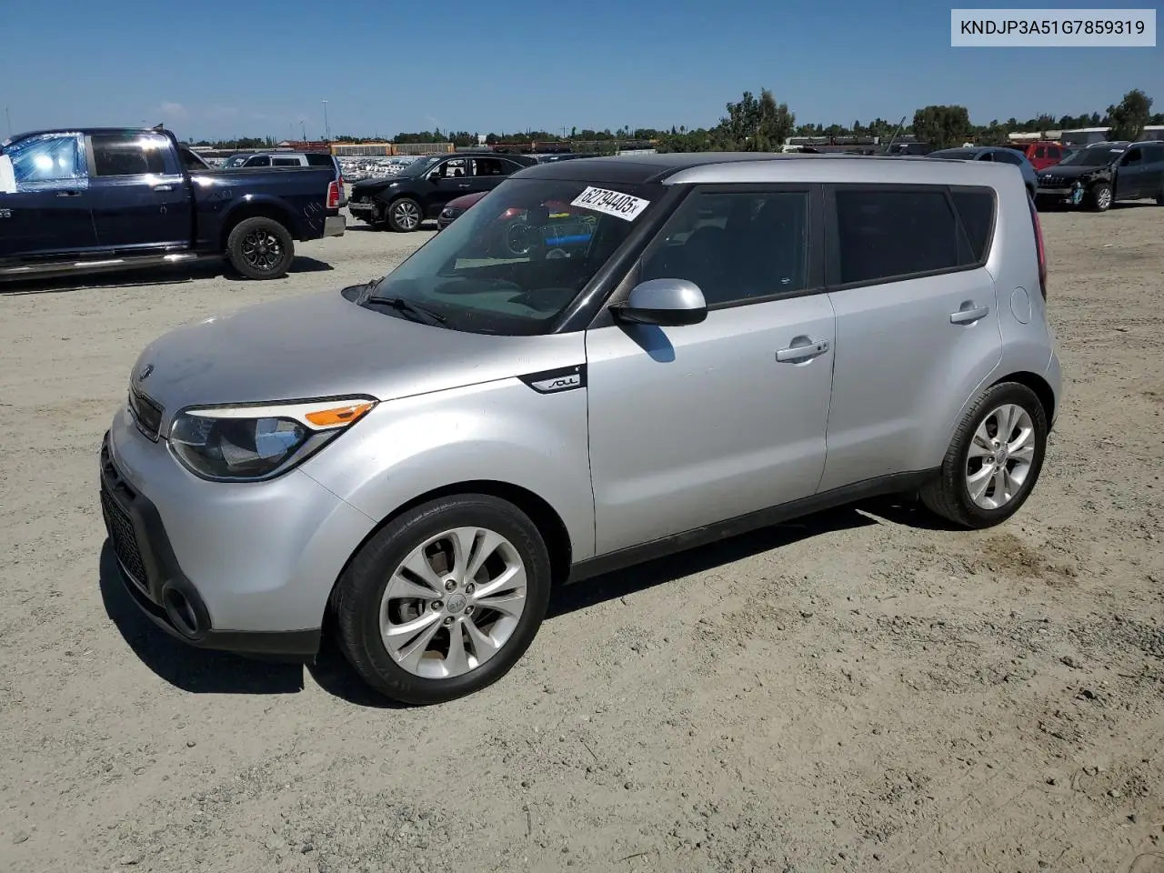 2016 Kia Soul + VIN: KNDJP3A51G7859319 Lot: 62794405