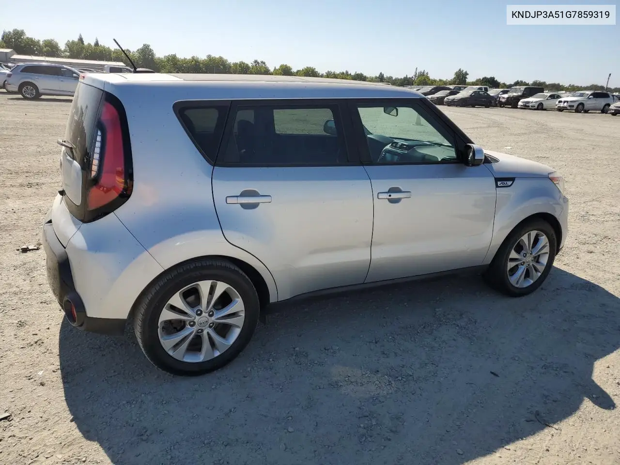 2016 Kia Soul + VIN: KNDJP3A51G7859319 Lot: 62794405