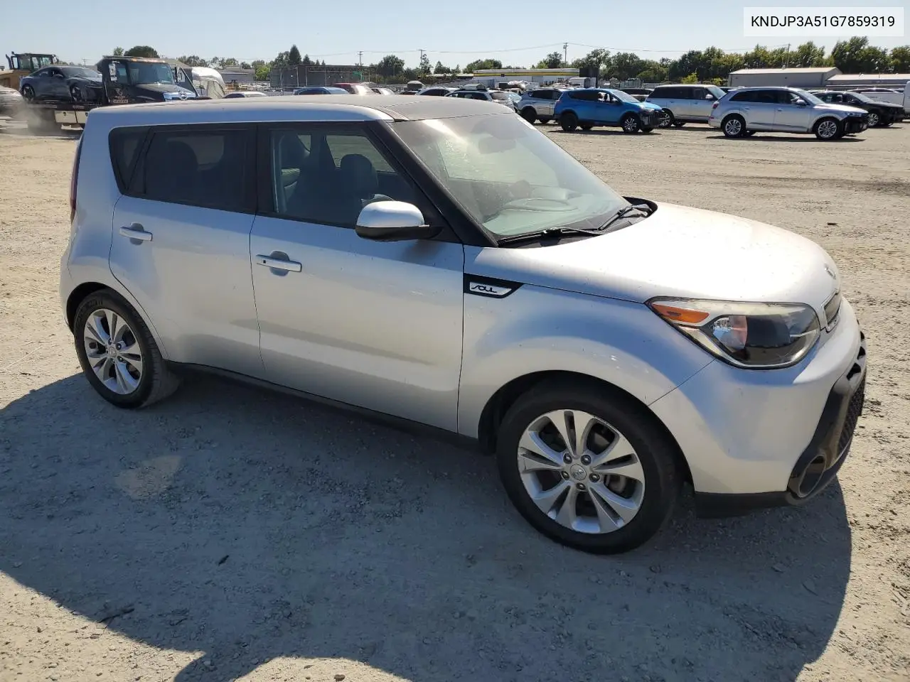 2016 Kia Soul + VIN: KNDJP3A51G7859319 Lot: 62794405